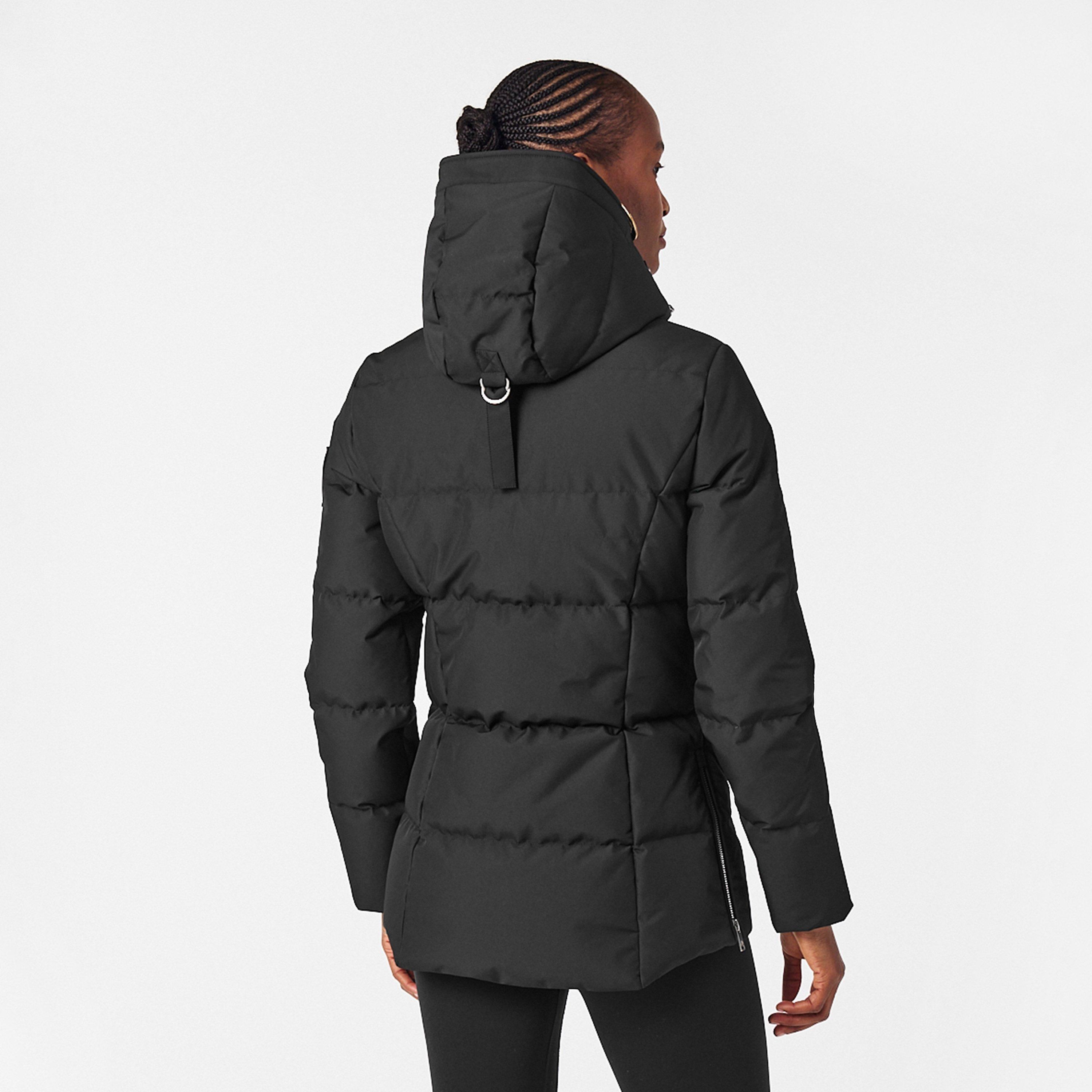 Black Shearling - Moose Knuckles - Women's Cloud Coat Quilted Jacket - 4