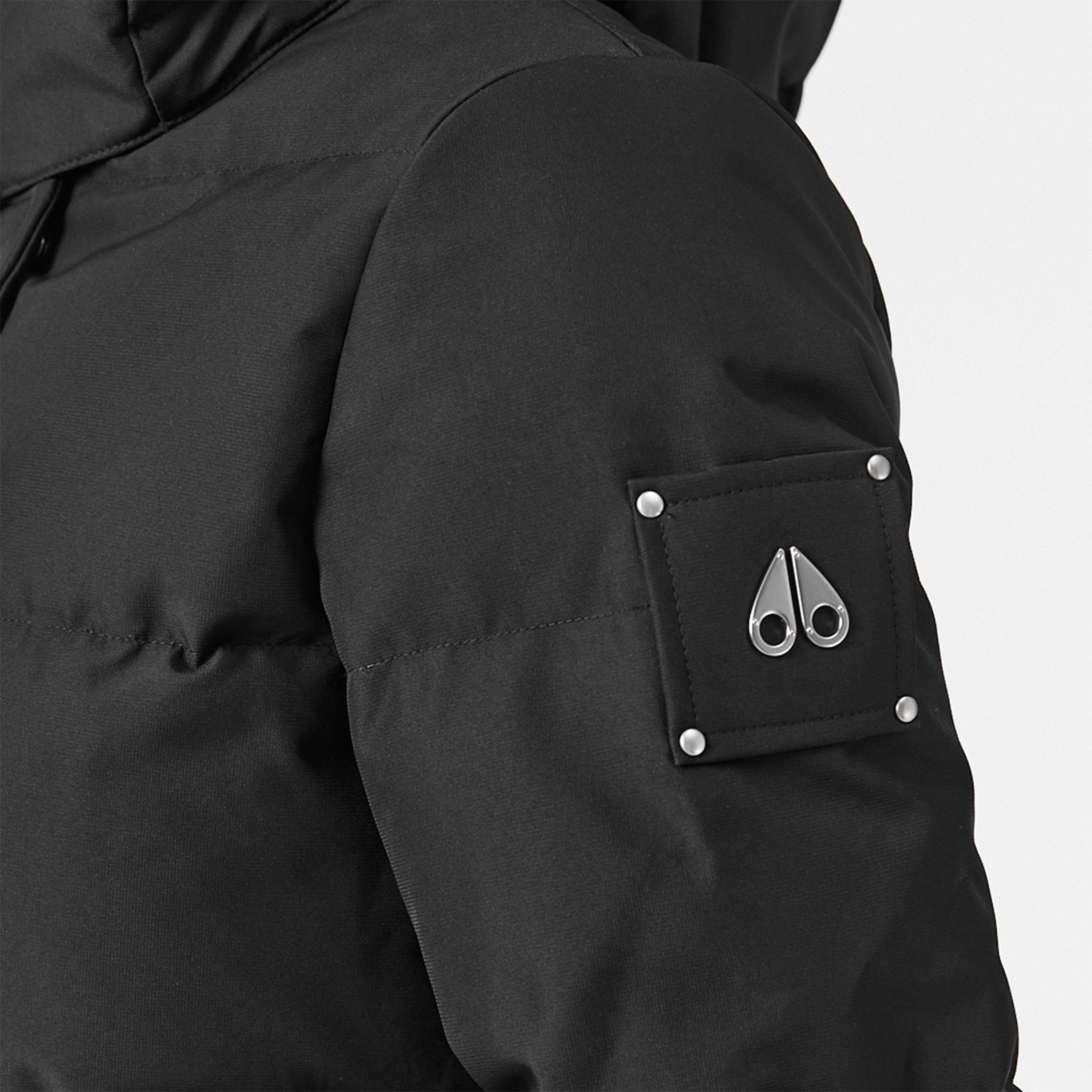 Black Shearling - Moose Knuckles - Women's Cloud Coat Quilted Jacket - 5