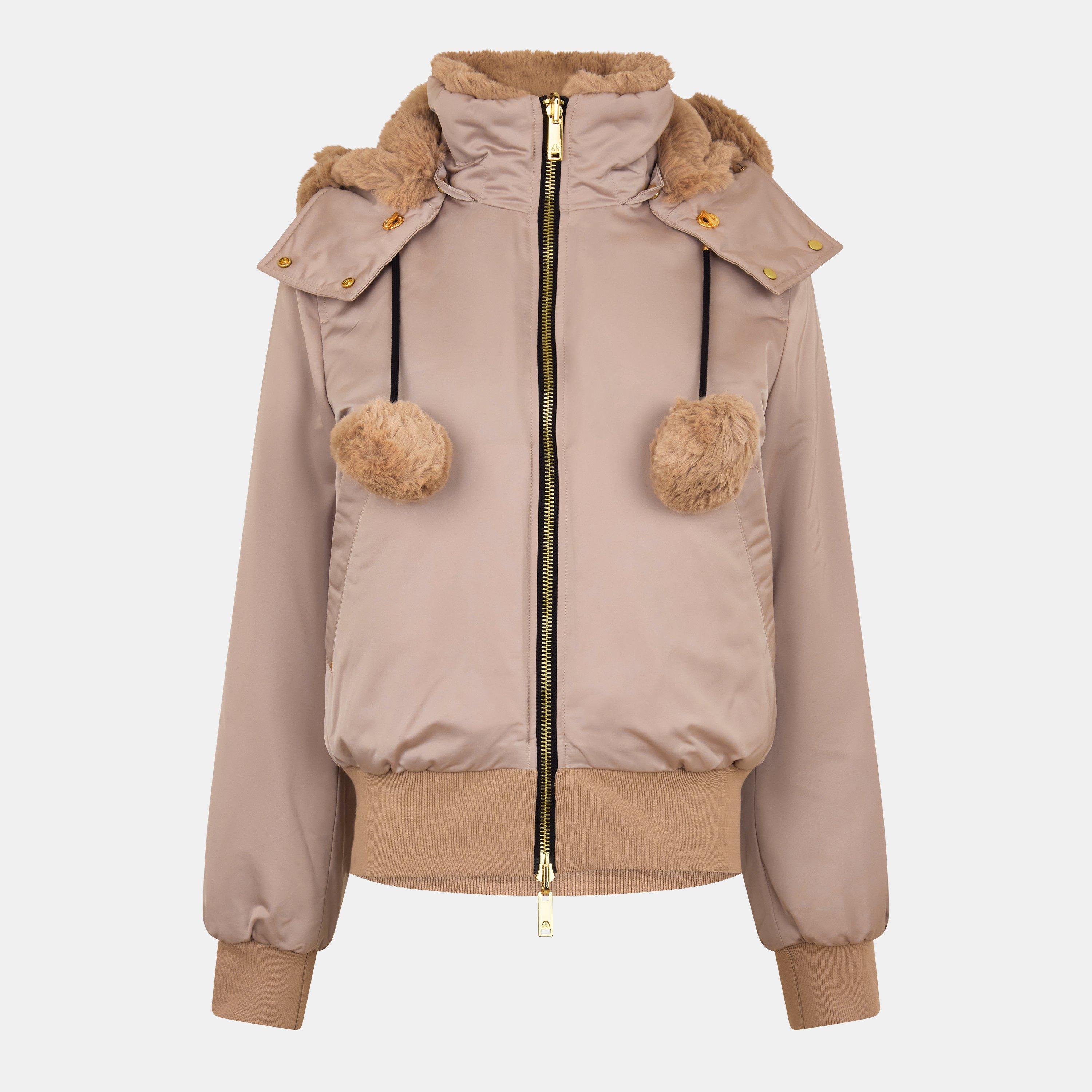 Moose Knuckles Women's Dbie Bomber Jacket - Champagne - 16 (XL)