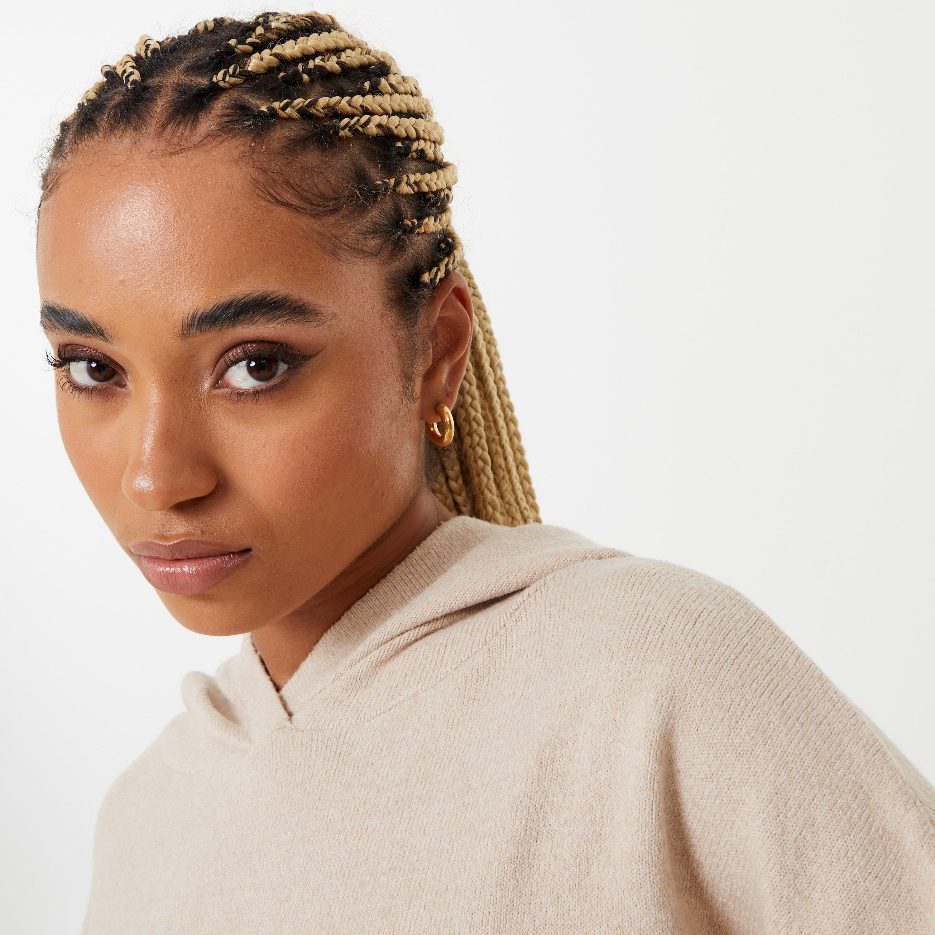 Camel - Jack Wills - Jack Lounge Knitted Hoodie - 3