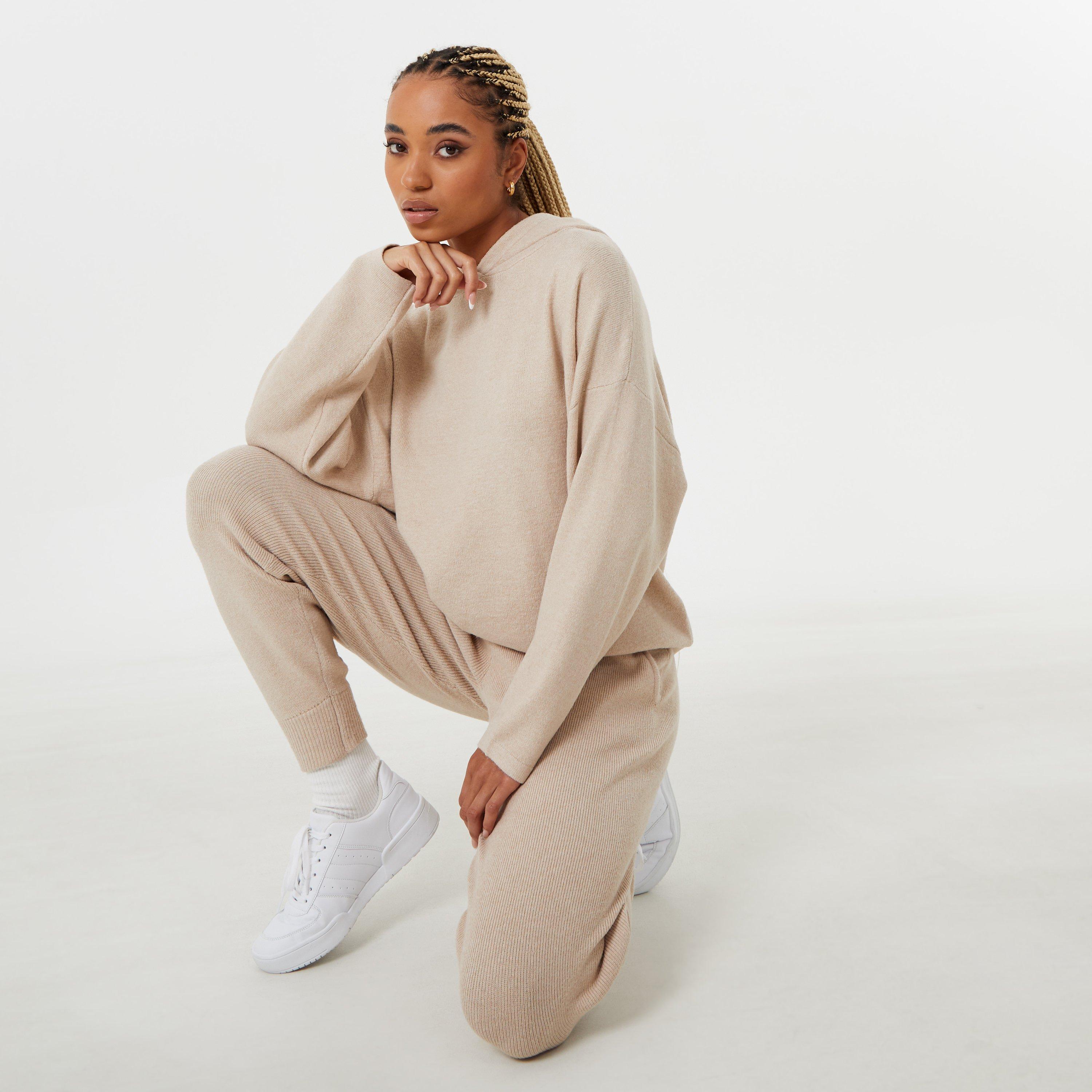 Camel - Jack Wills - Jack Lounge Knitted Hoodie - 4