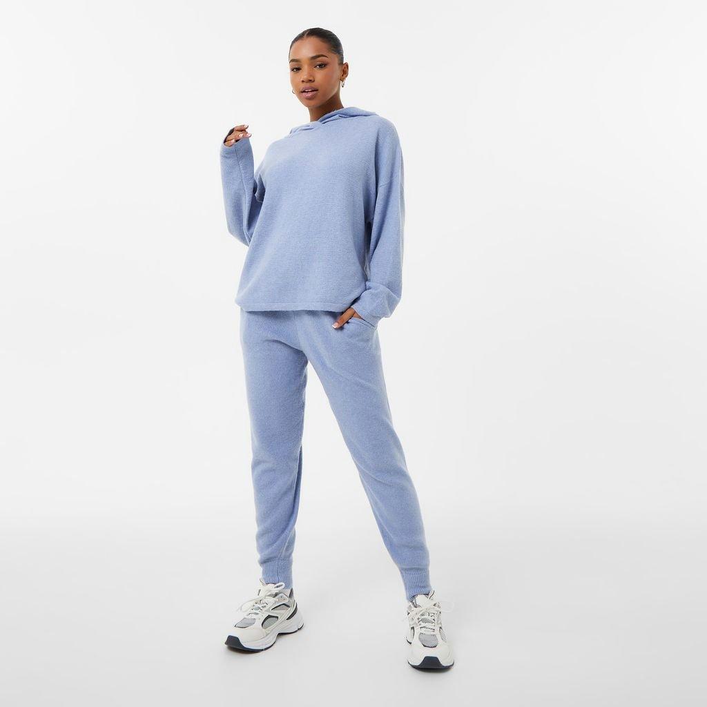 Soft Blue - Jack Wills - Jack Lounge Knitted Hoodie - 4