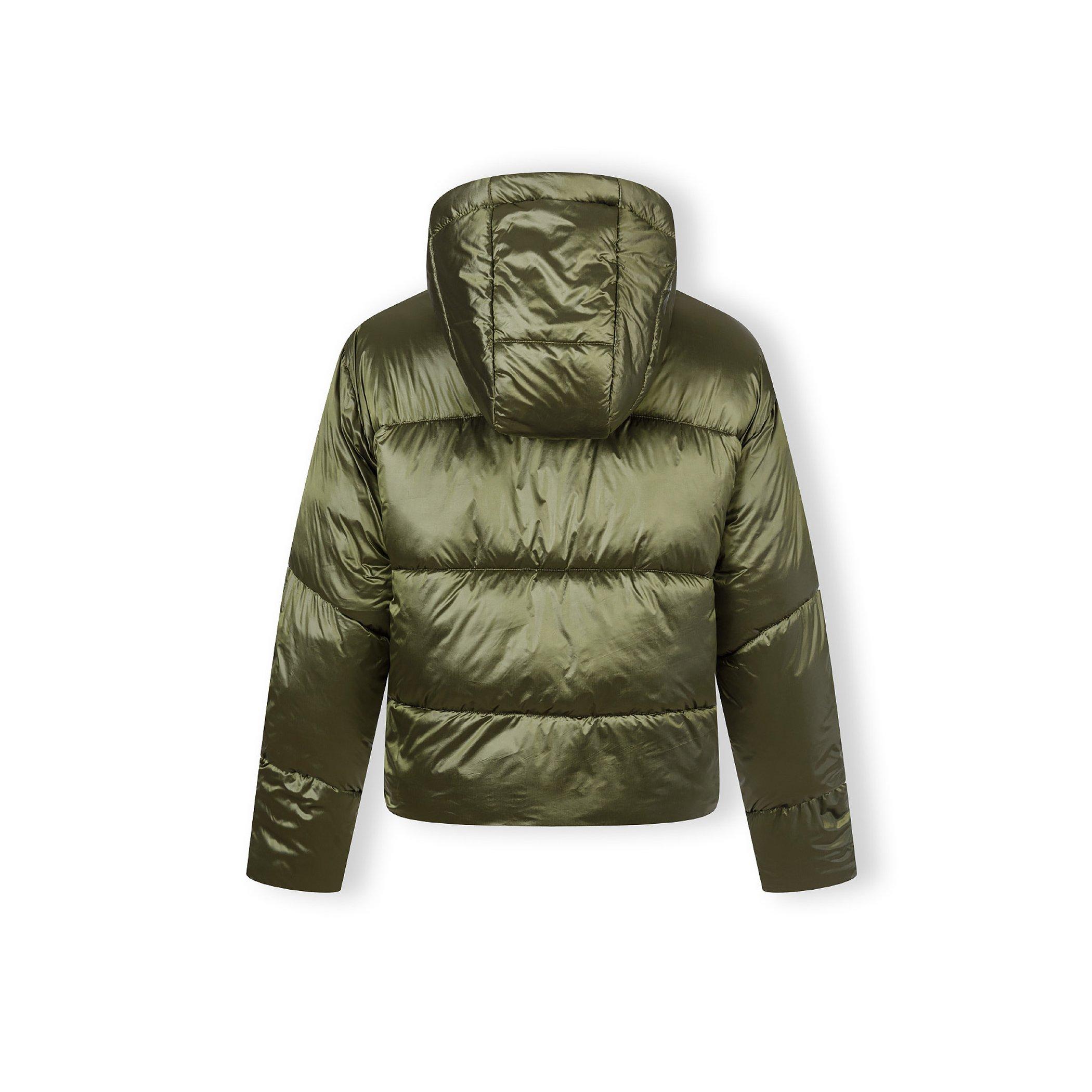 Oliva - Minoti - Women jacket padded hooded olive - 6