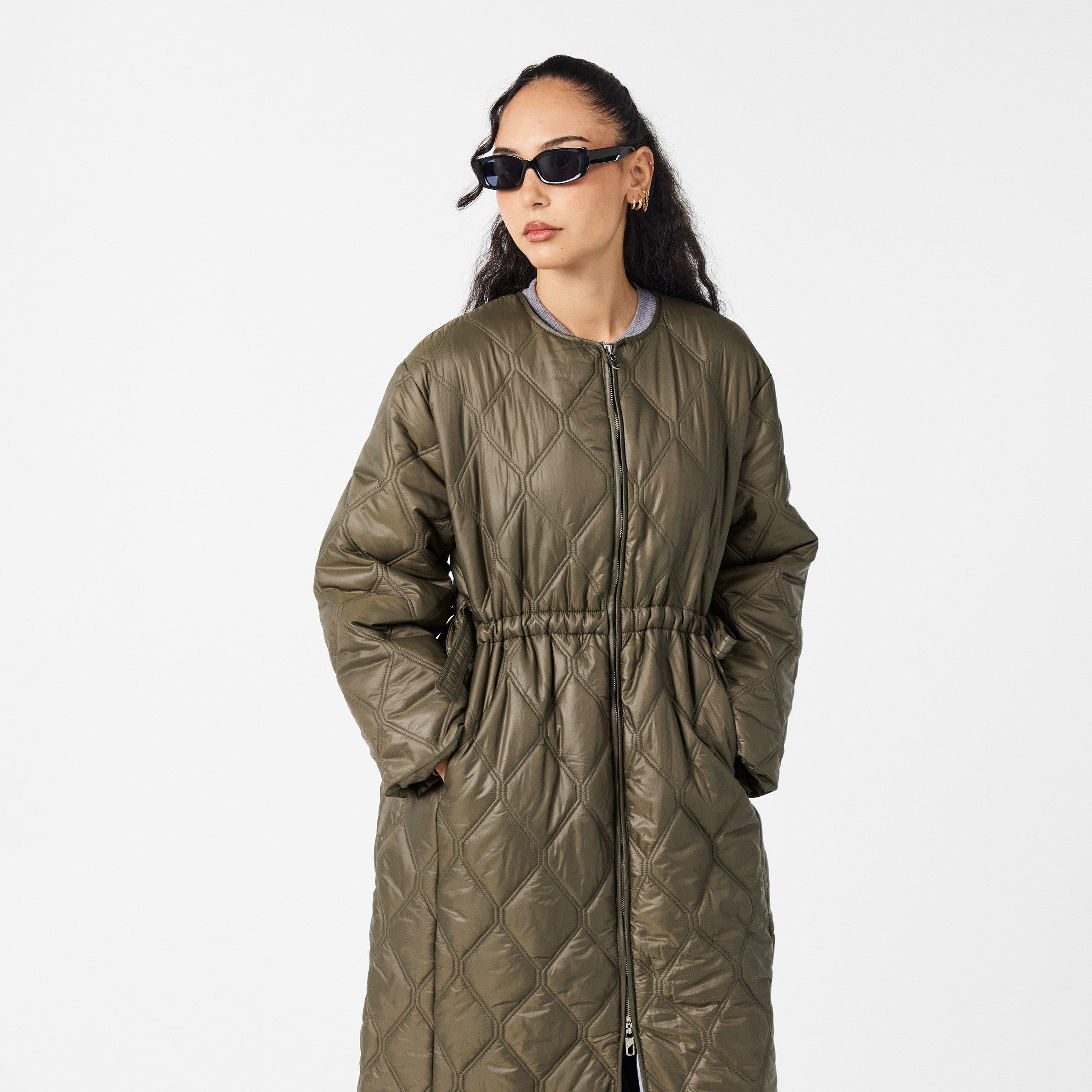 Kalamata - Ganni - Women's Long Quilted Jacket - 3