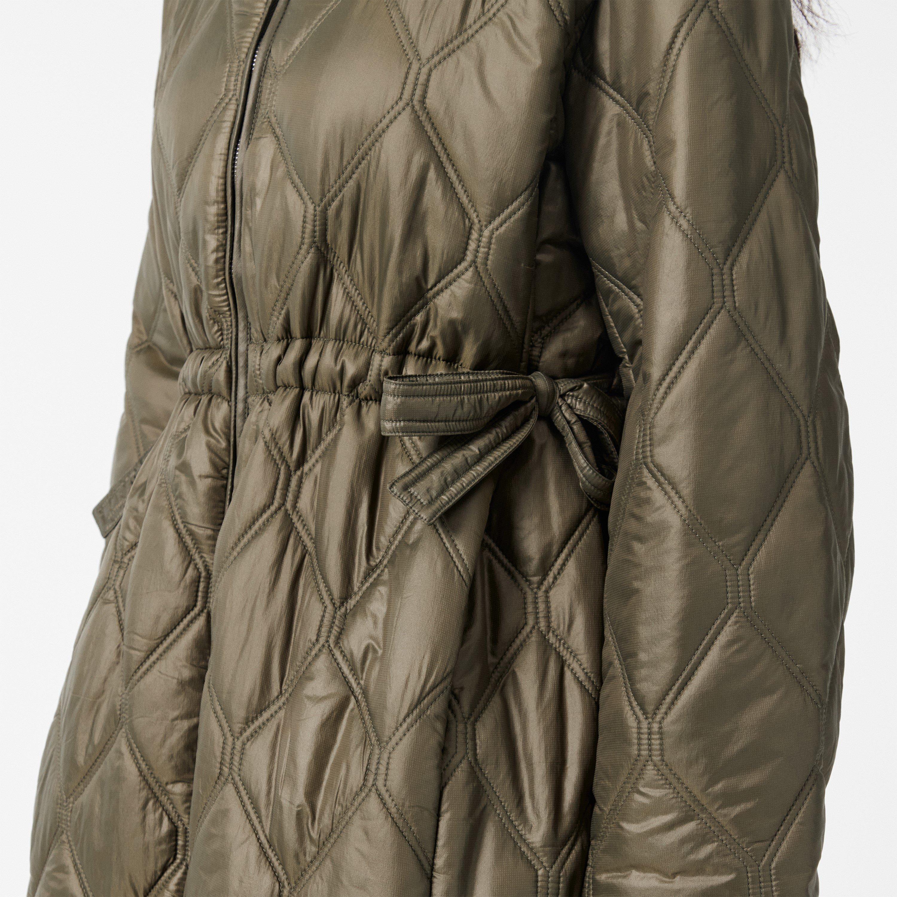 Kalamata - Ganni - Women's Long Quilted Jacket - 5