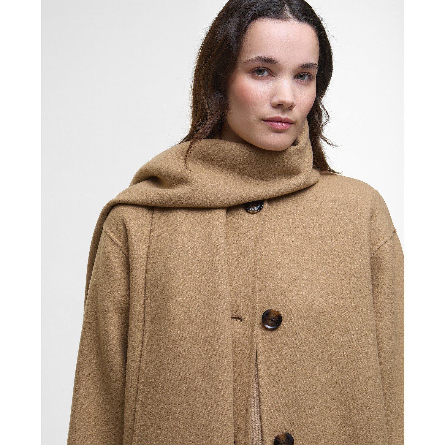 Camel - Barbour - Women's B.Li Clementine Coat - 4