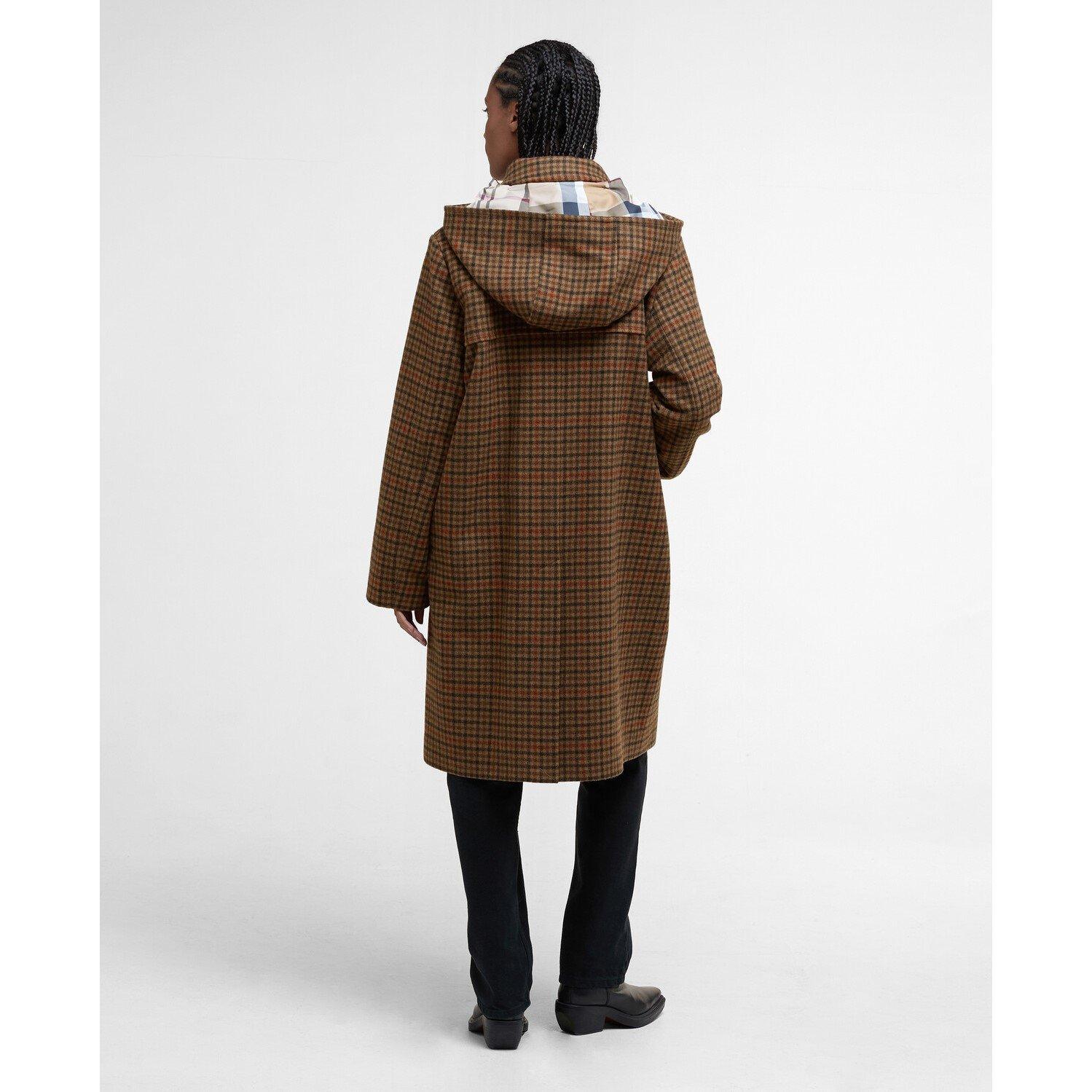 Br/Check/Trtn - Barbour - Women's B.Li Melody Check Duffle Coat - 3