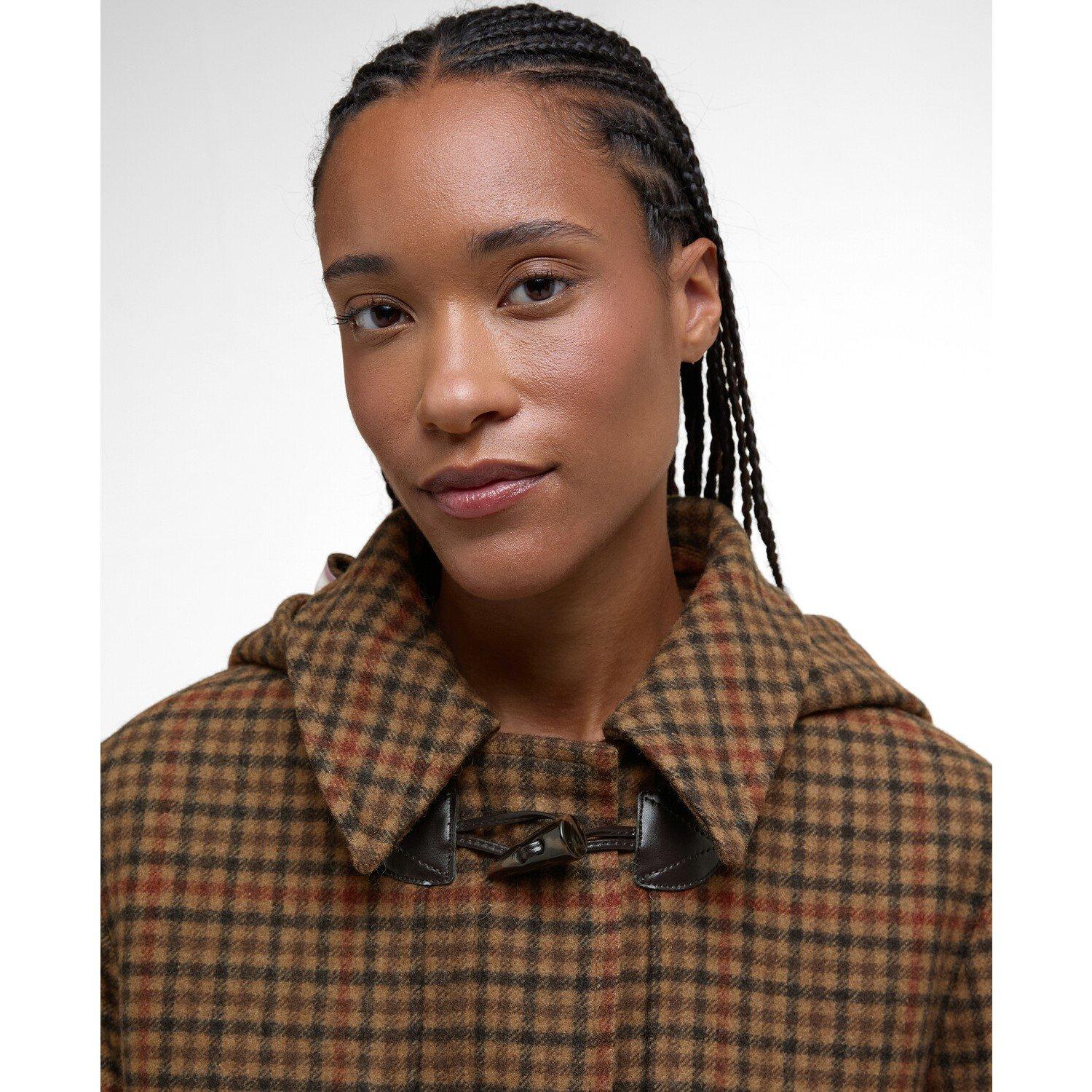 Br/Check/Trtn - Barbour - Women's B.Li Melody Check Duffle Coat - 4