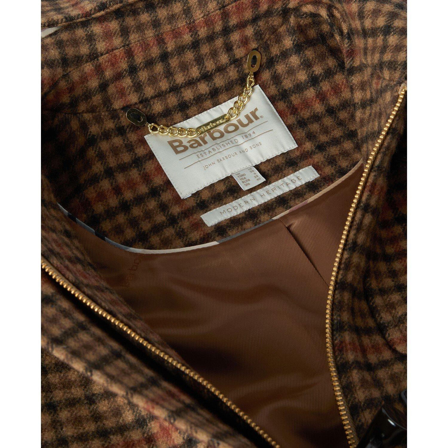 Br/Check/Trtn - Barbour - Women's B.Li Melody Check Duffle Coat - 7