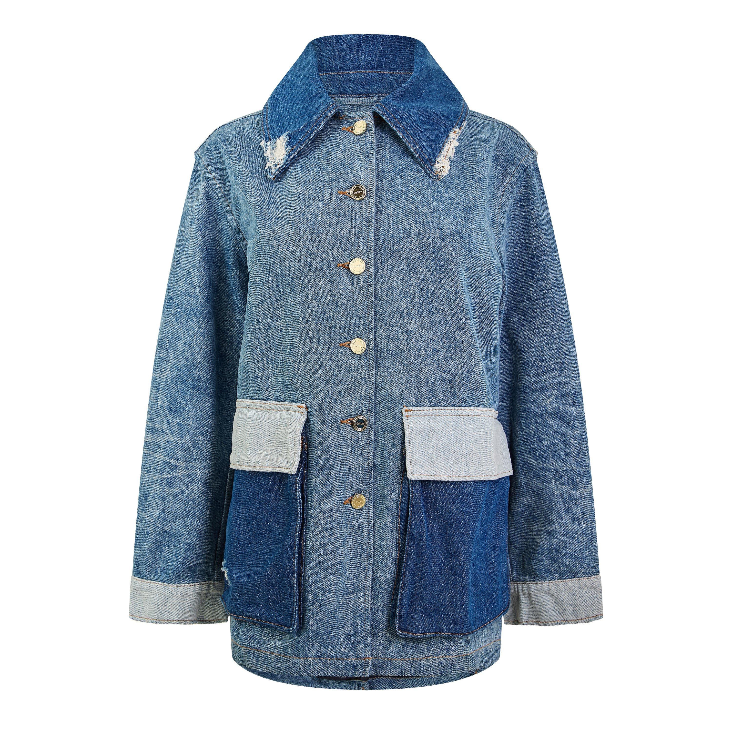 Mid Blu Vintage - Ganni - Women's Denim Jacket - 1