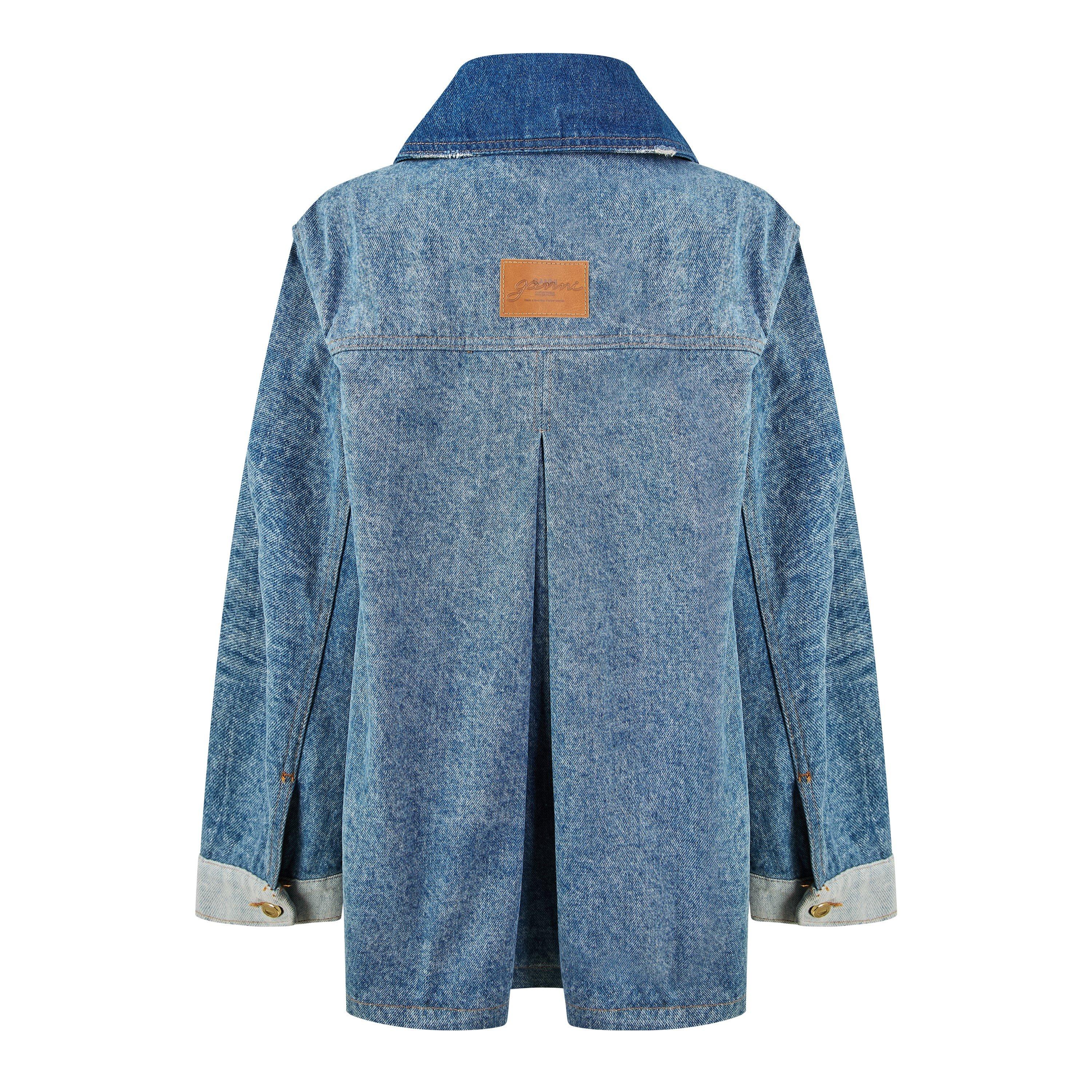 Mid Blu Vintage - Ganni - Women's Denim Jacket - 2