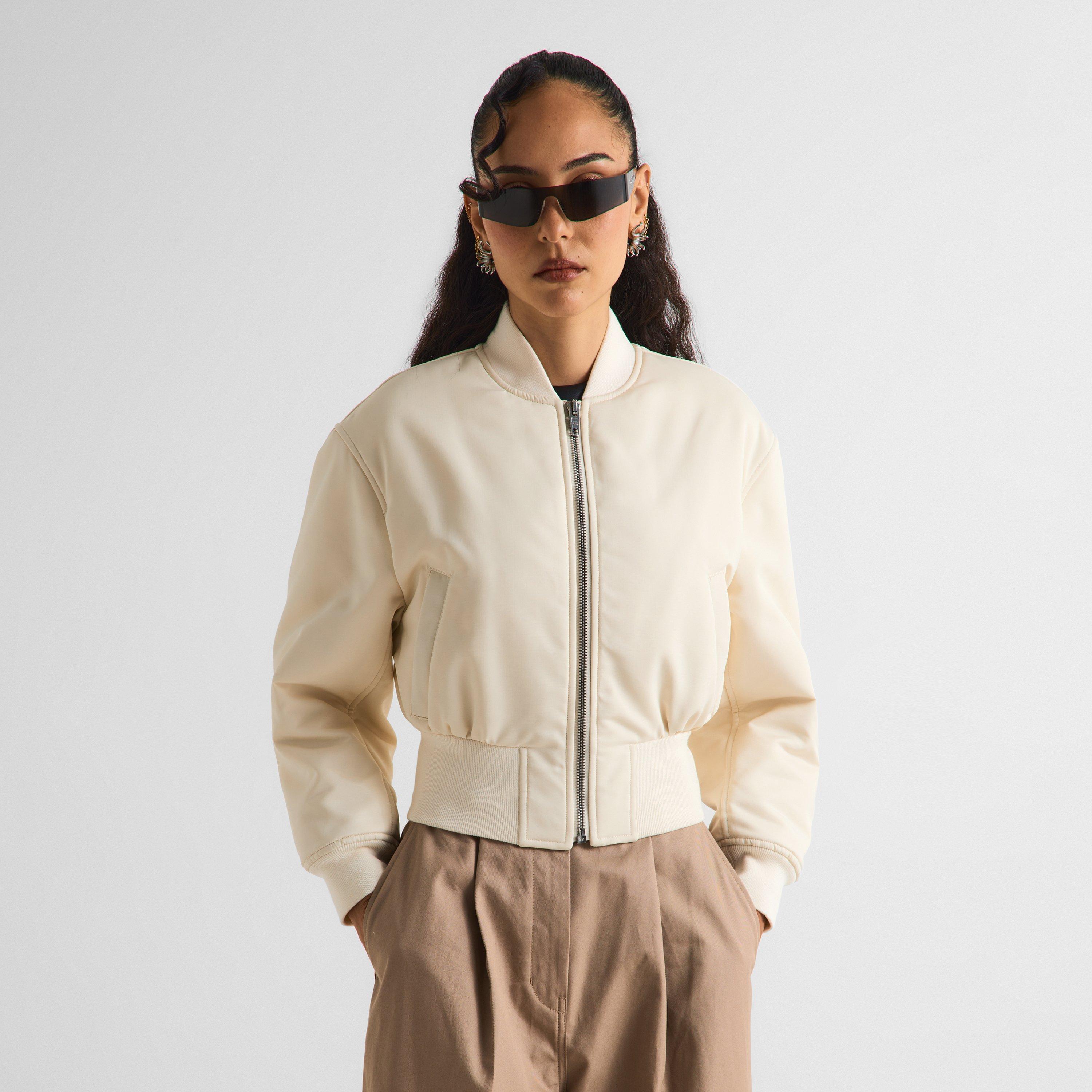 Ivory - Balenciaga - Women's Bomber Jacket - 3
