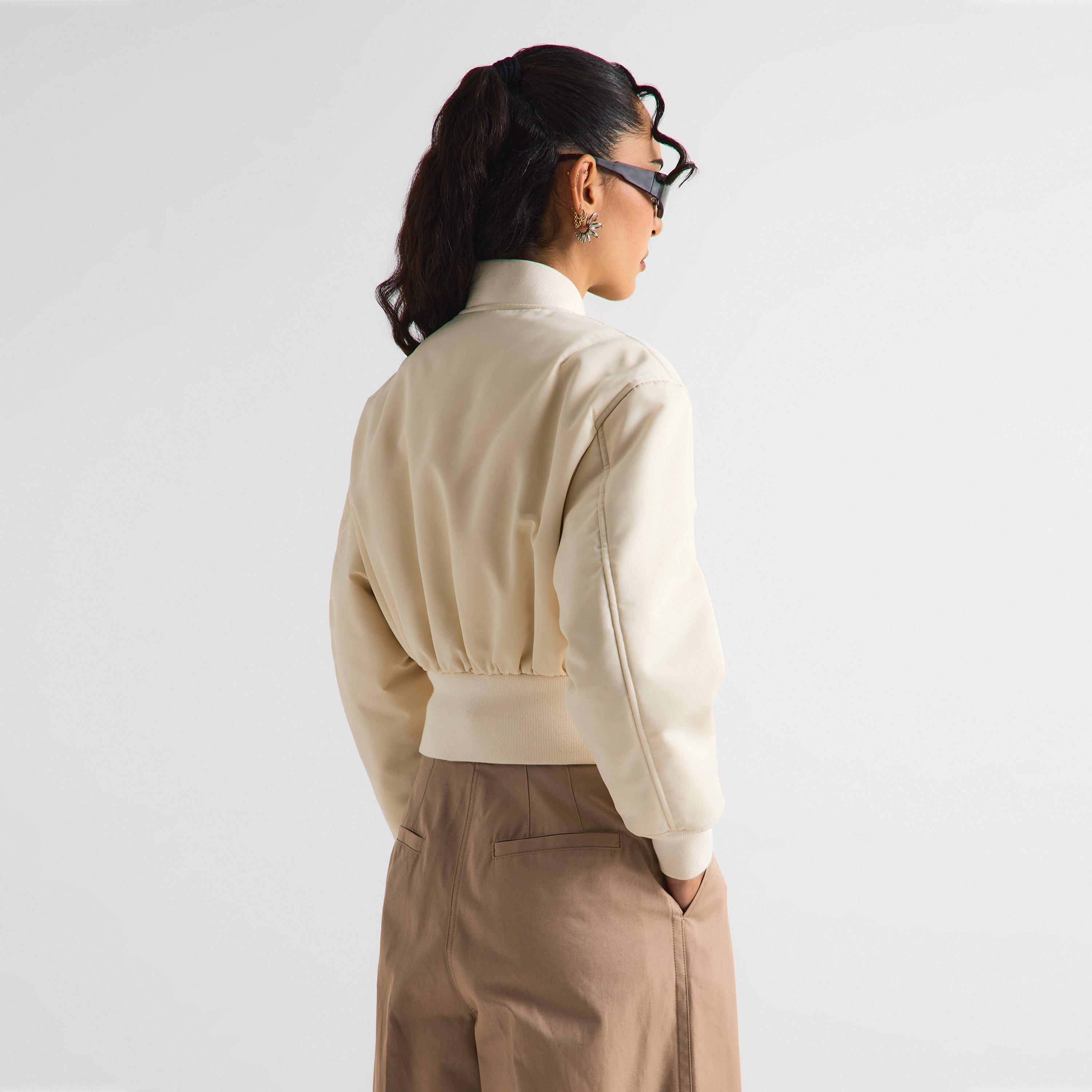 Ivory - Balenciaga - Women's Bomber Jacket - 4