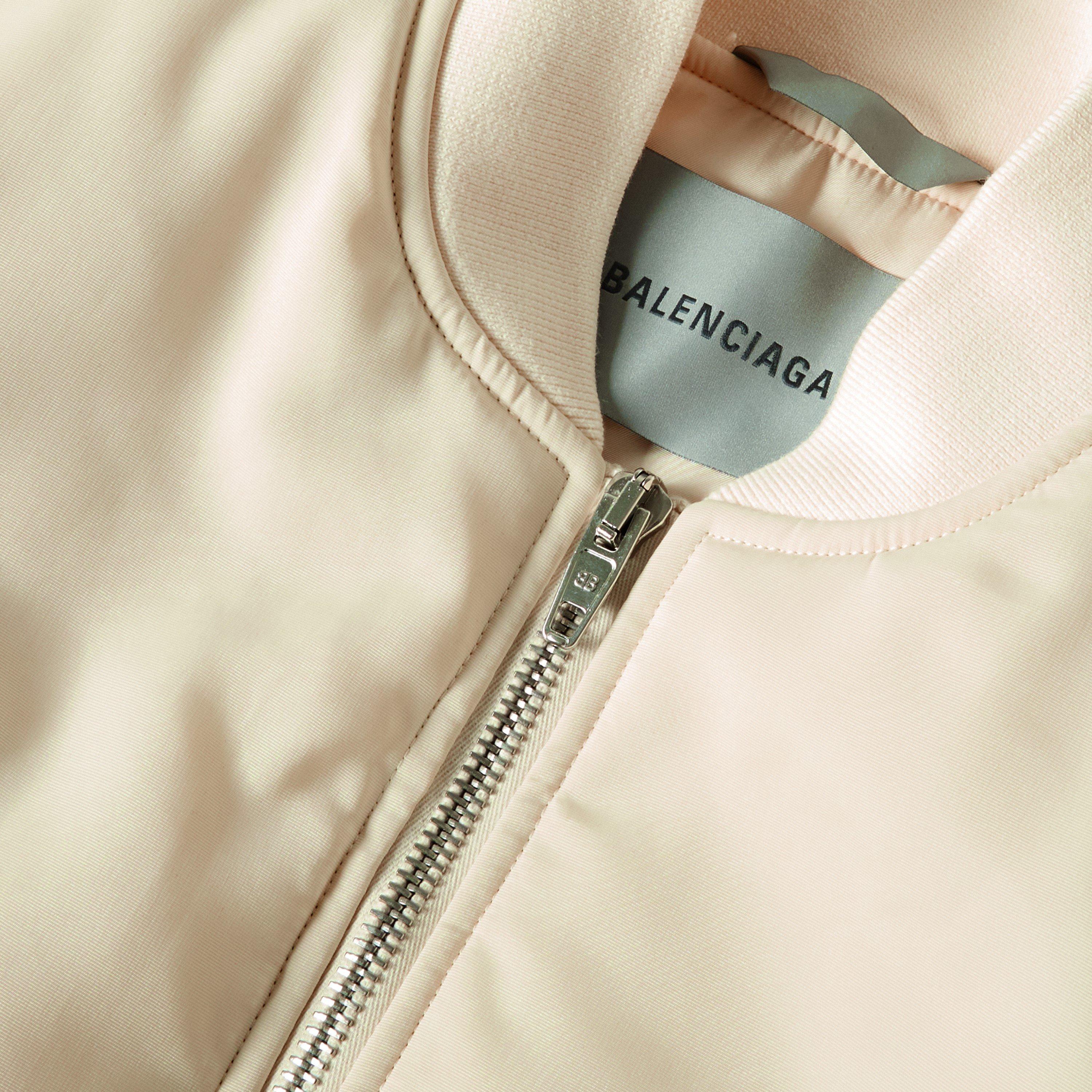 Ivory - Balenciaga - Women's Bomber Jacket - 3