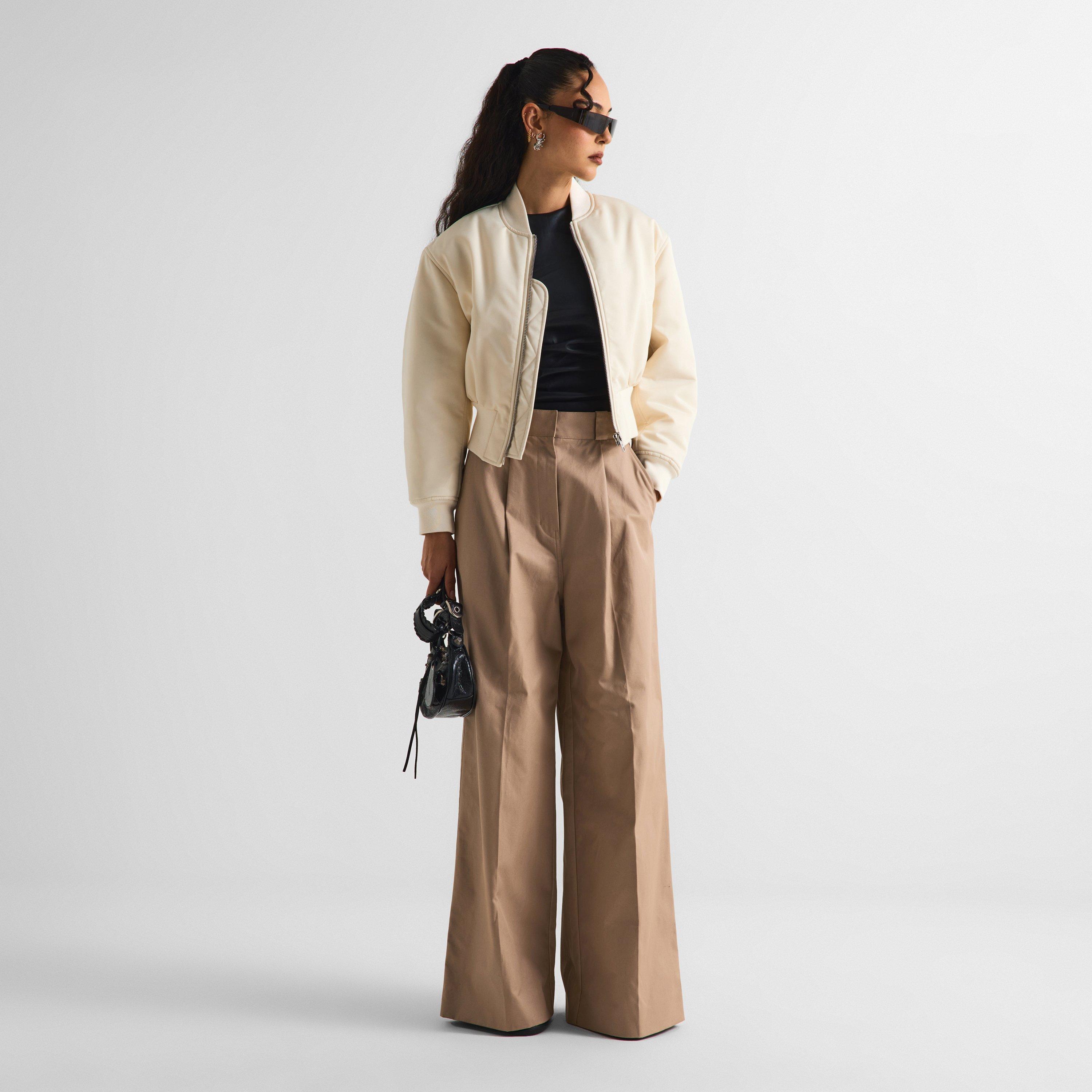 Ivory - Balenciaga - Women's Bomber Jacket - 6