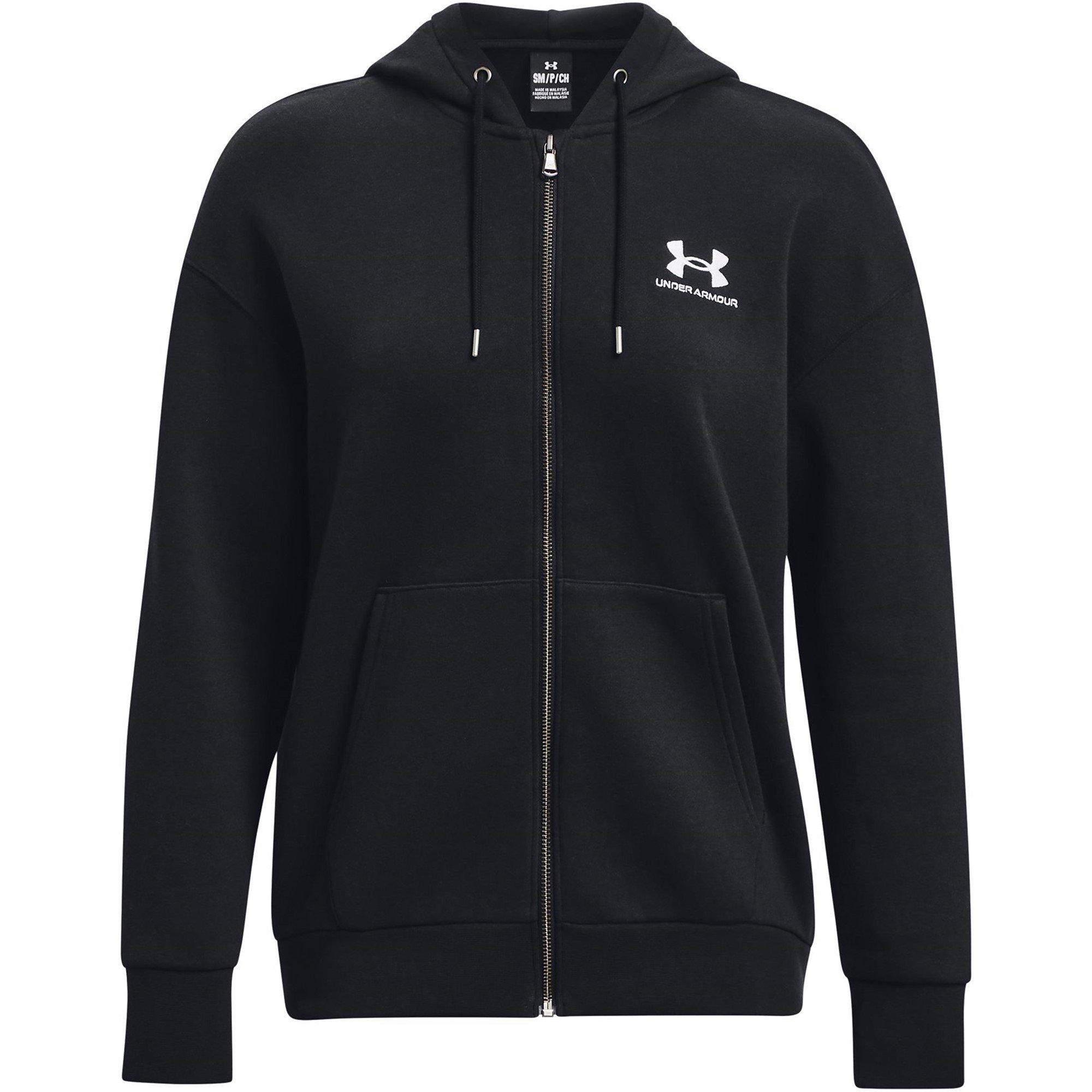 Black - Under Armour - Women's Essential Full Zip Fleece - 1