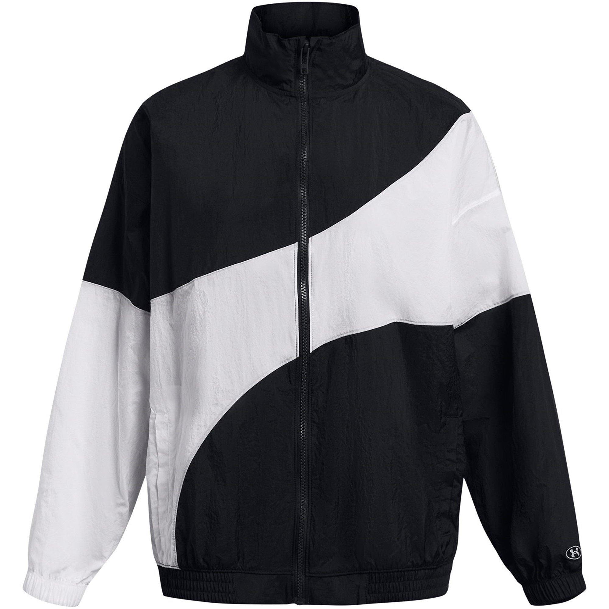 Black - Under Armour - Women's Legacy Crinkle Performance Training Jacket - 1