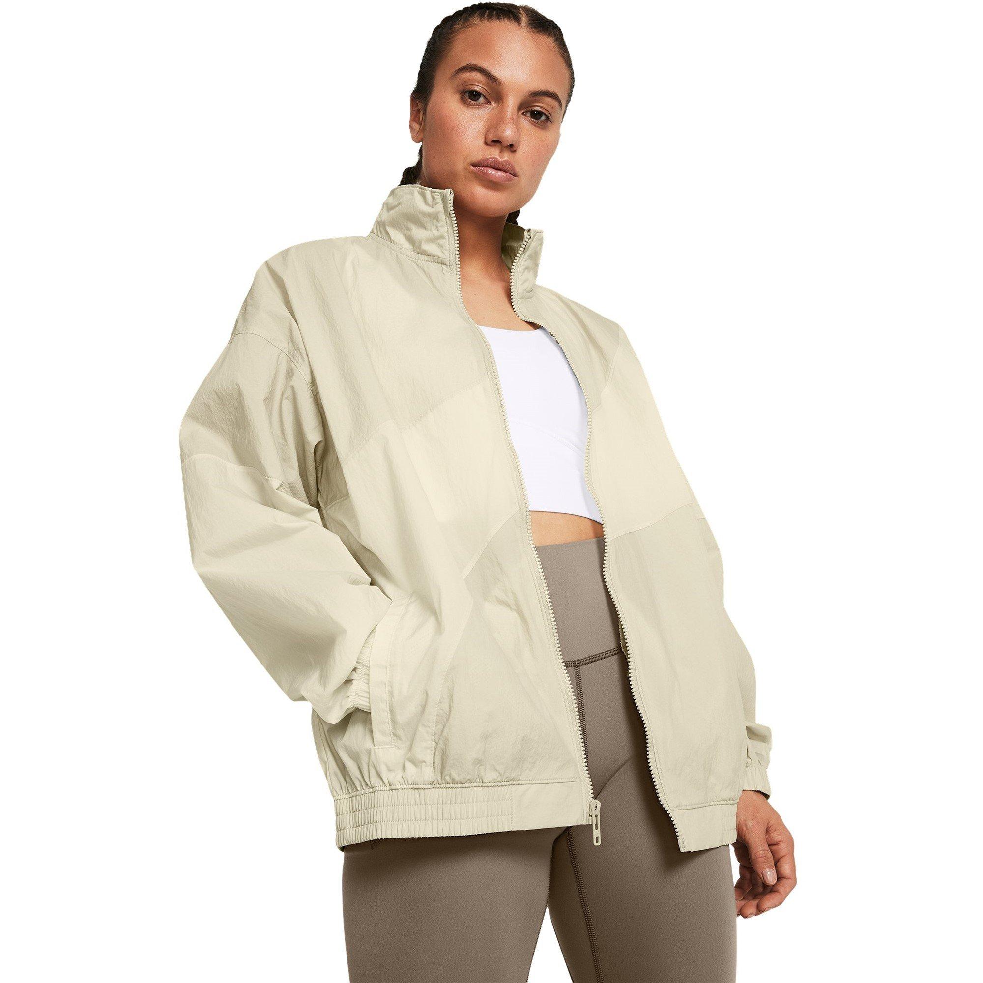 Marron - Under Armour - Women's Legacy Crinkle Performance Training Jacket - 3