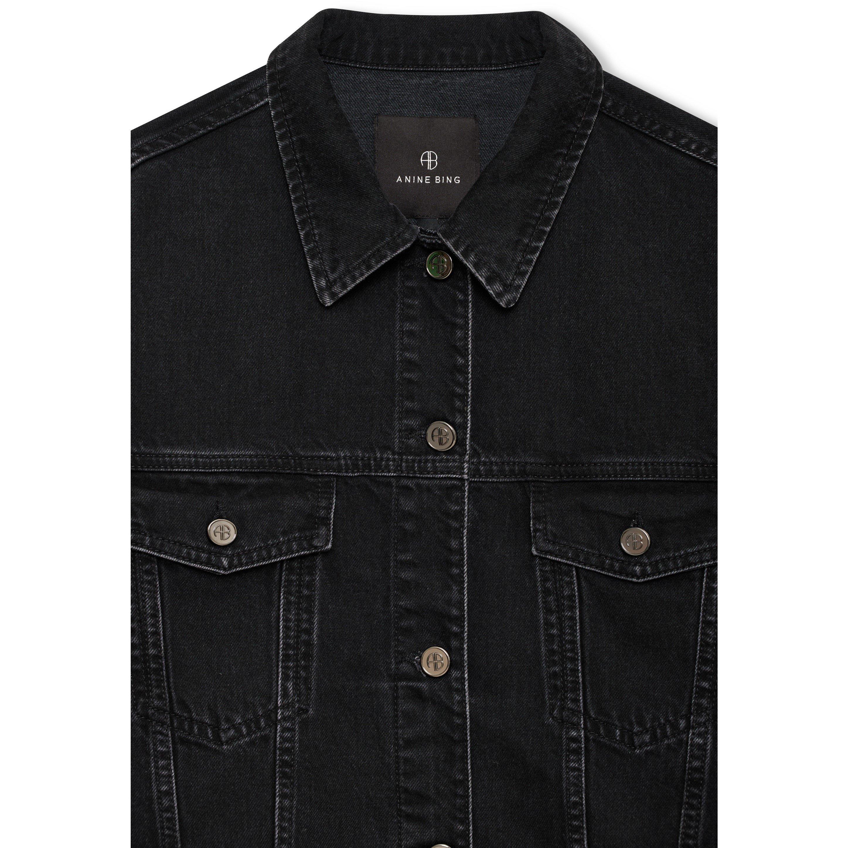 VINTAGE BLACK - Anine Bing - Anine QUINCY JACKET Ld62 - 5