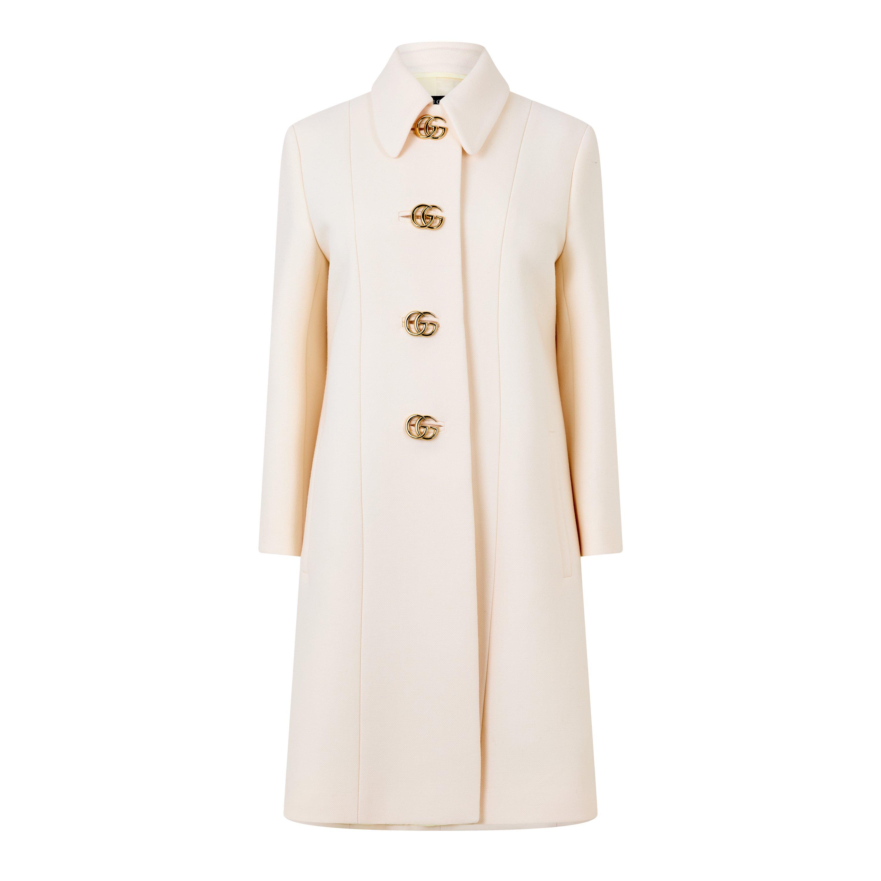 White Magnolia - Gucci - Women's Overcoat - 1