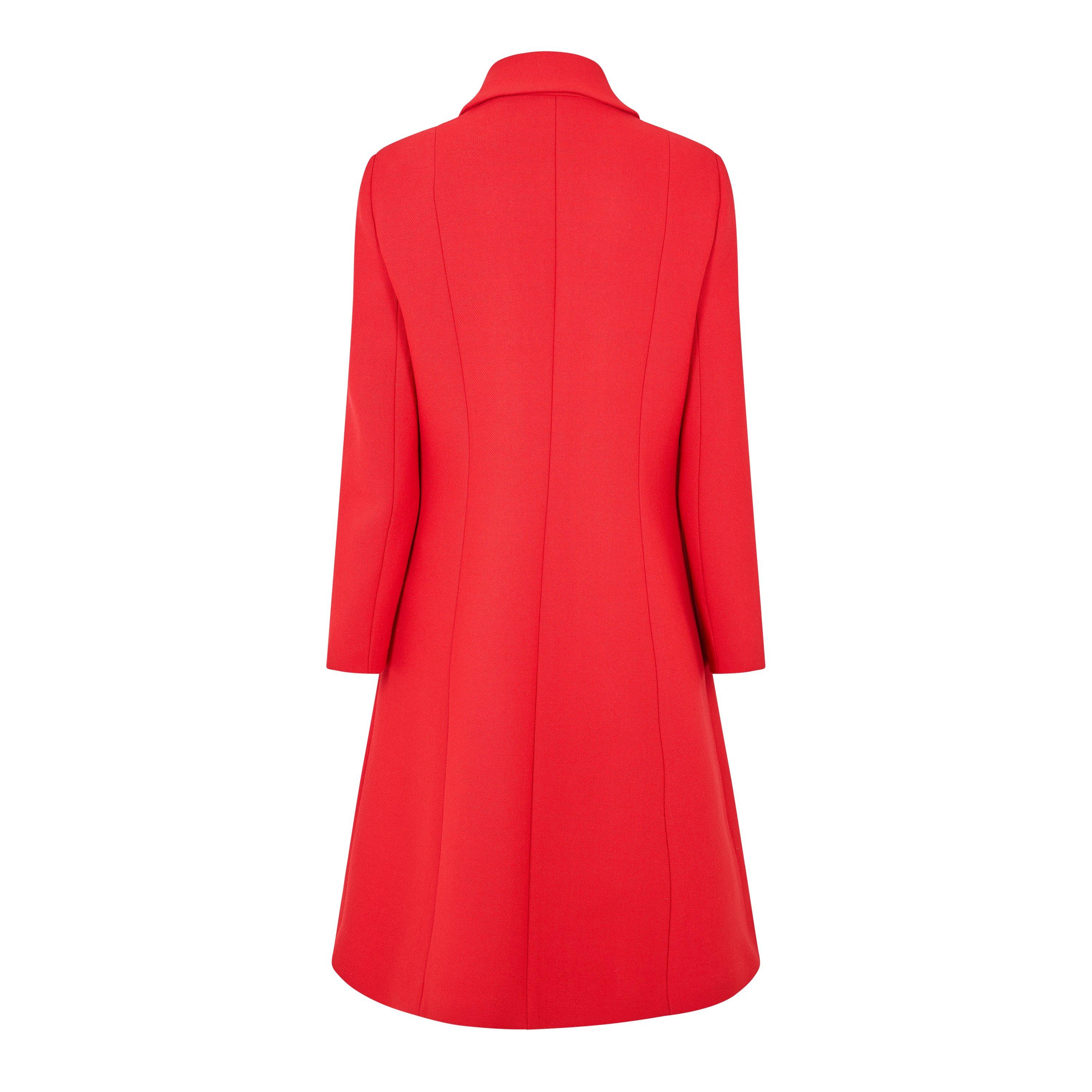 Hibiscus Red - Gucci - Gucci Wool Coat Ld62 - 2