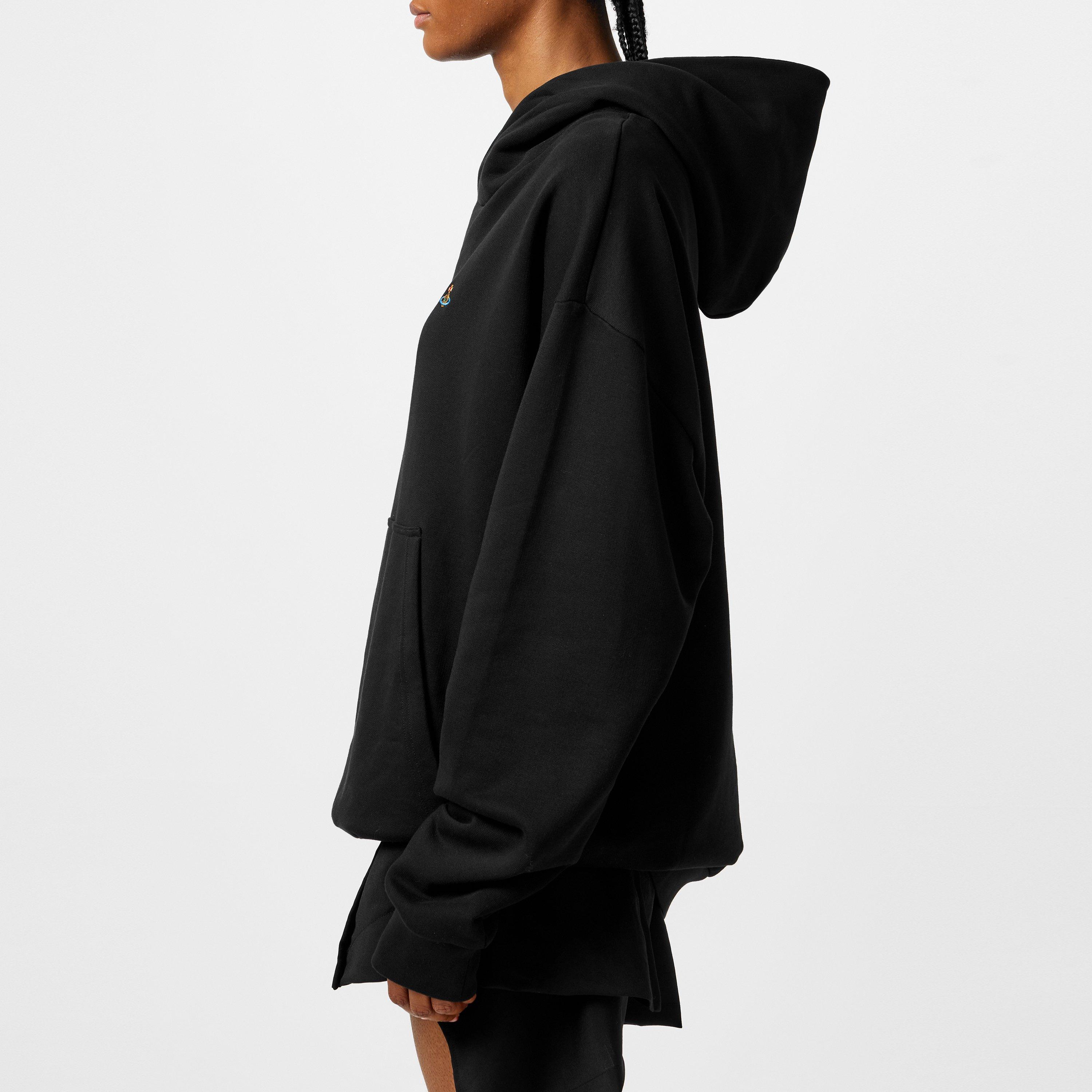 Black - Vivienne Westwood - Women's Logo Cotton Orb Hoodie - 6