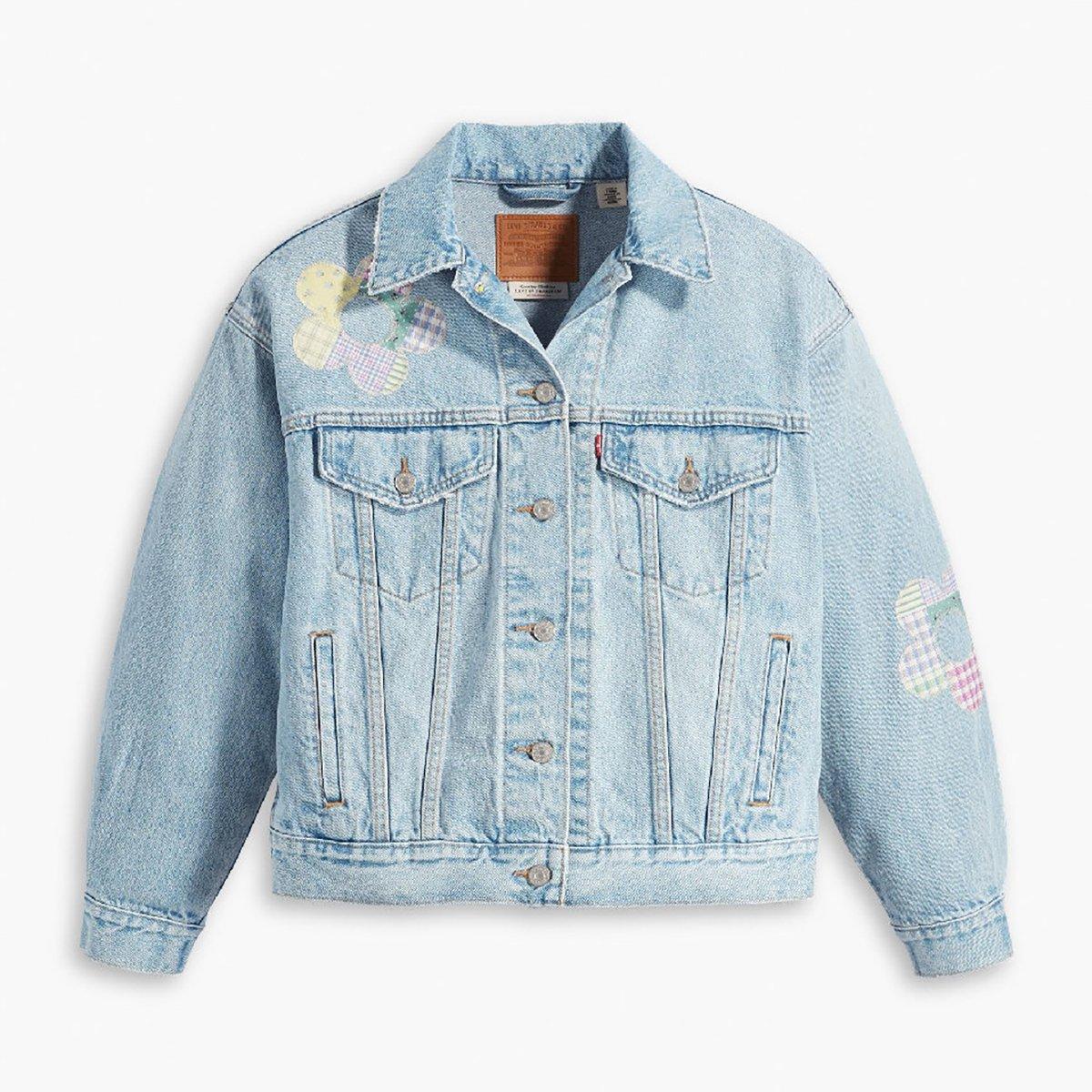 Frsh As A Daisy - Levis - Women's Trucker Fresh As A Daisy T Denim Jacket - 1