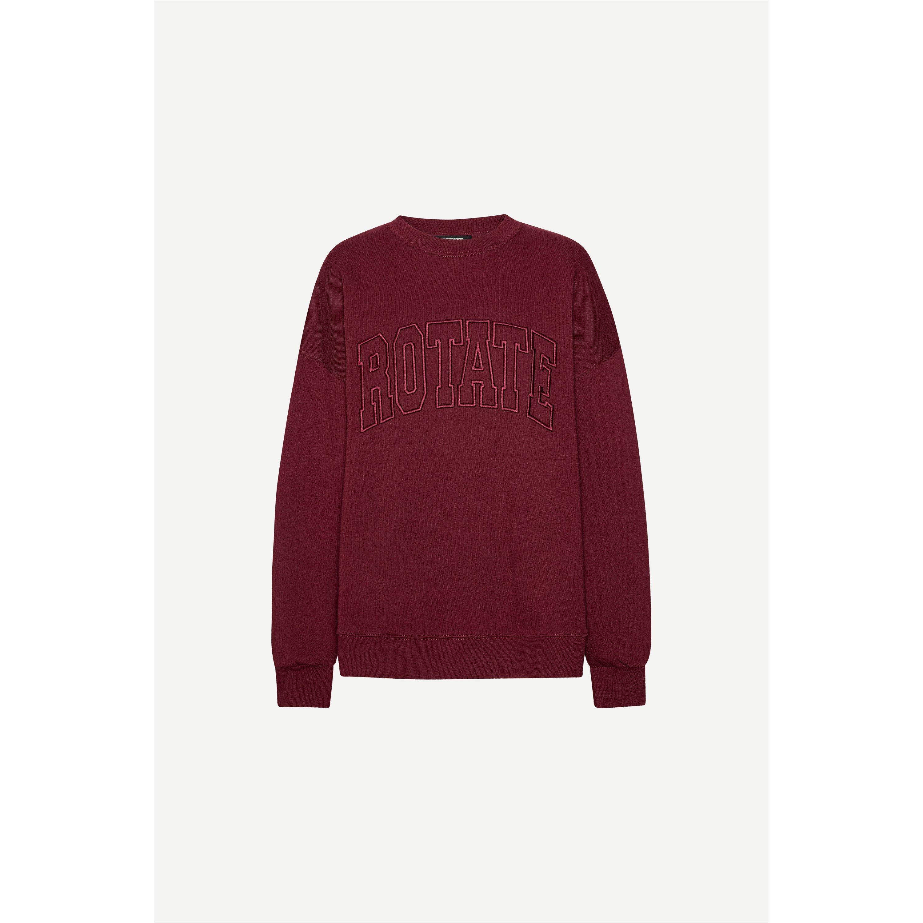 Rotate Women's Iris Crew Sweatshirt - Zinfandel - S