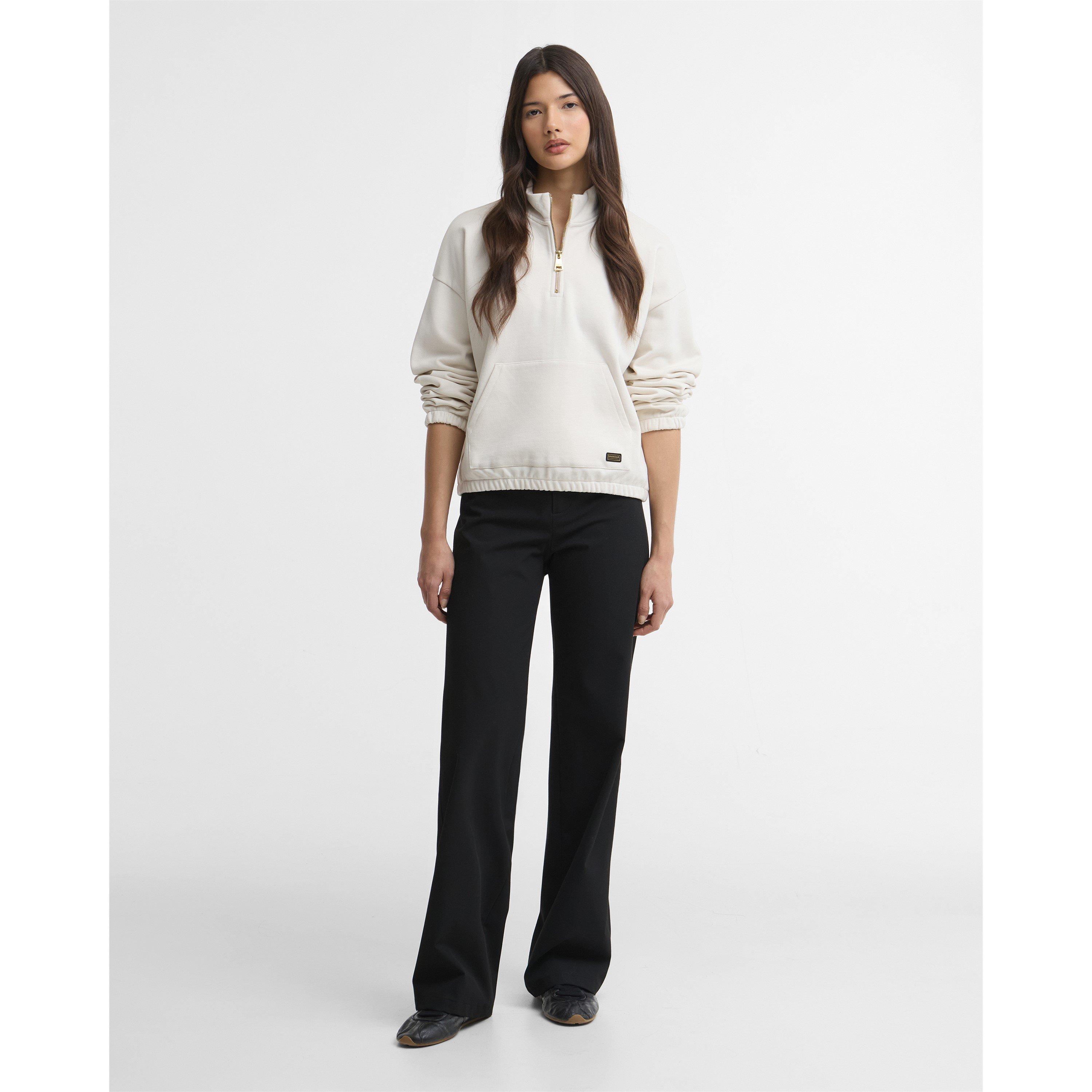 Light Stone - Barbour International - Women's 1/4 Zip Fleece - 6
