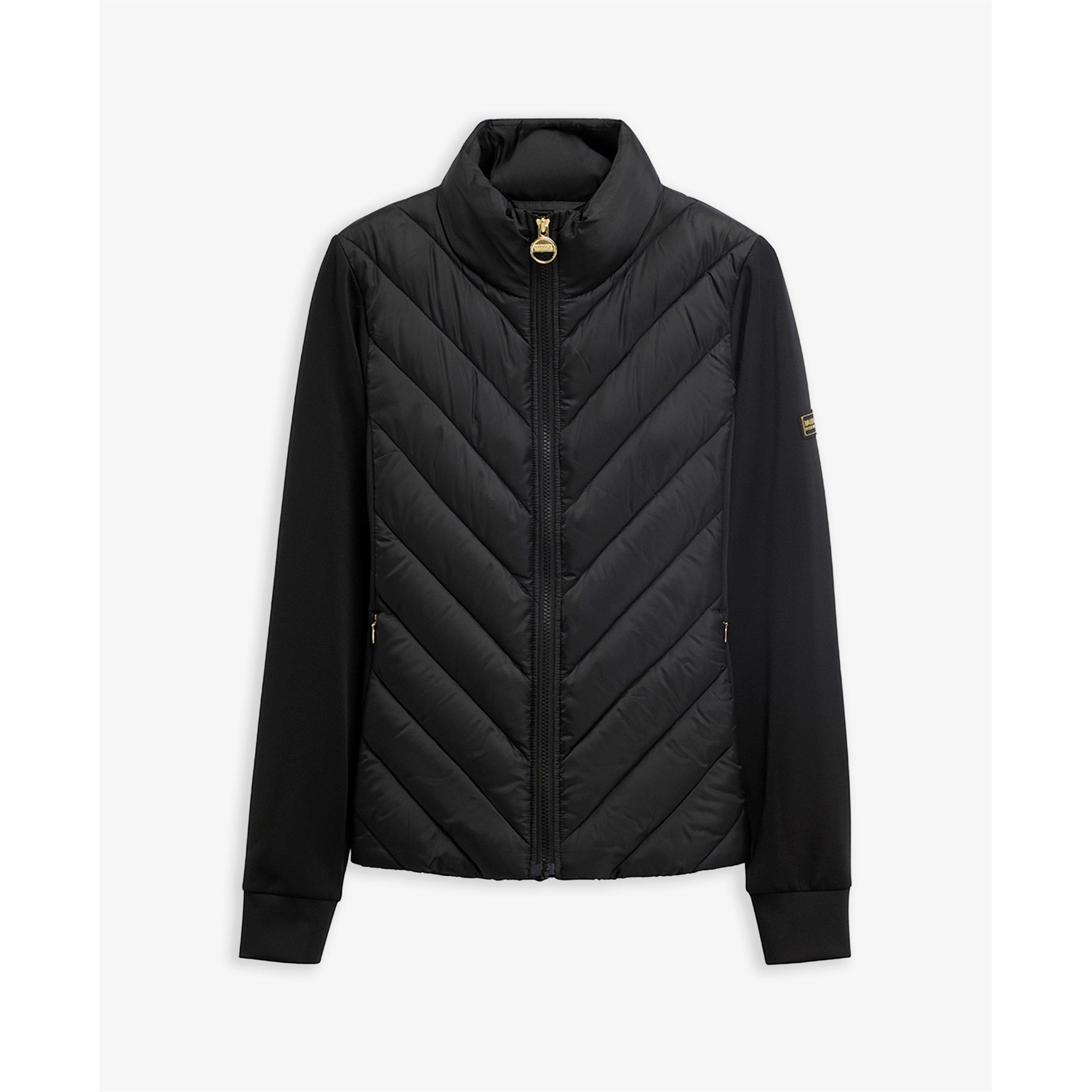 Black - Barbour International - Women's Hybrid Jacket - 1