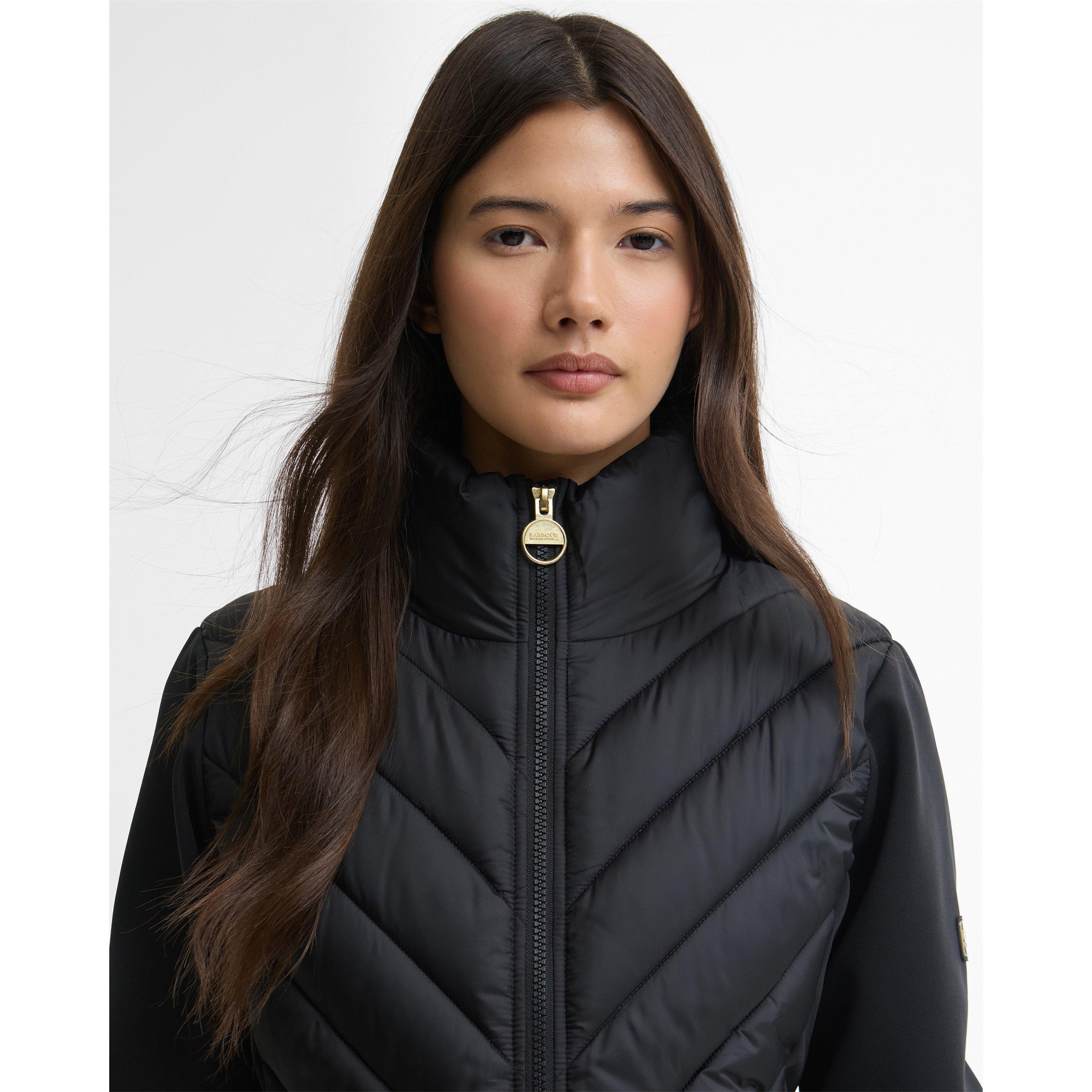 Black - Barbour International - Women's Hybrid Jacket - 4