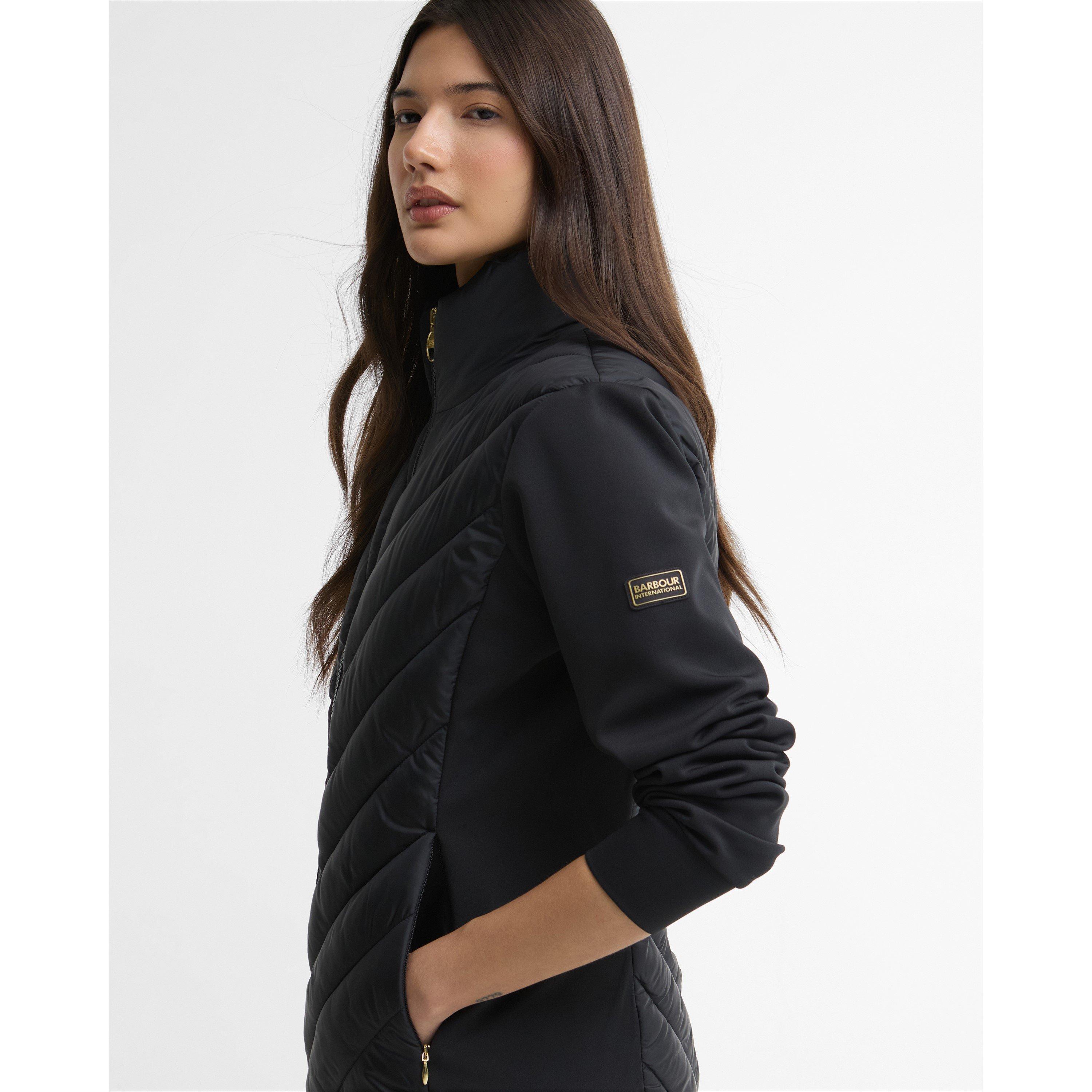 Black - Barbour International - Women's Hybrid Jacket - 5