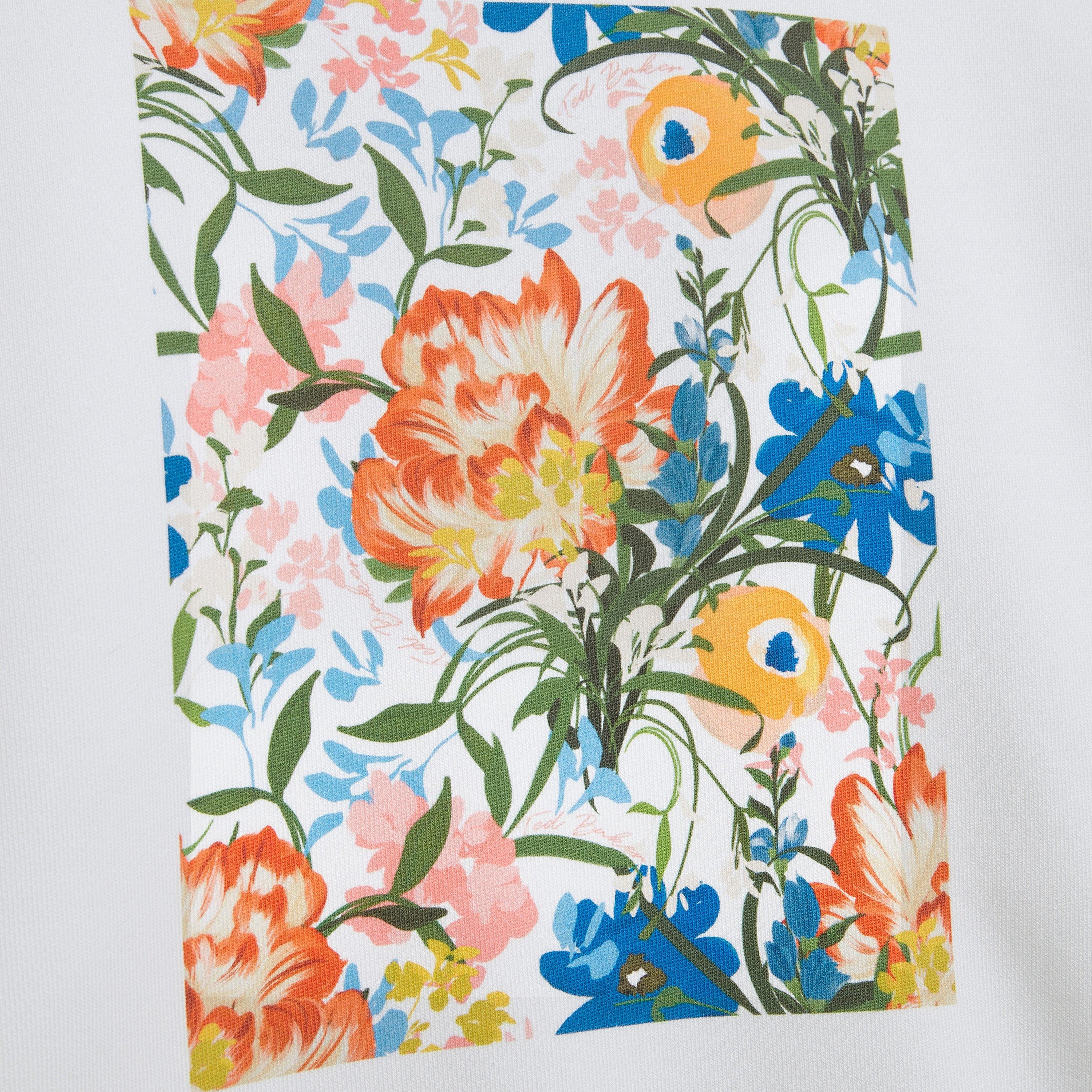 White - Ted Baker - Ted Baker Graphic Sweatshirt - 4