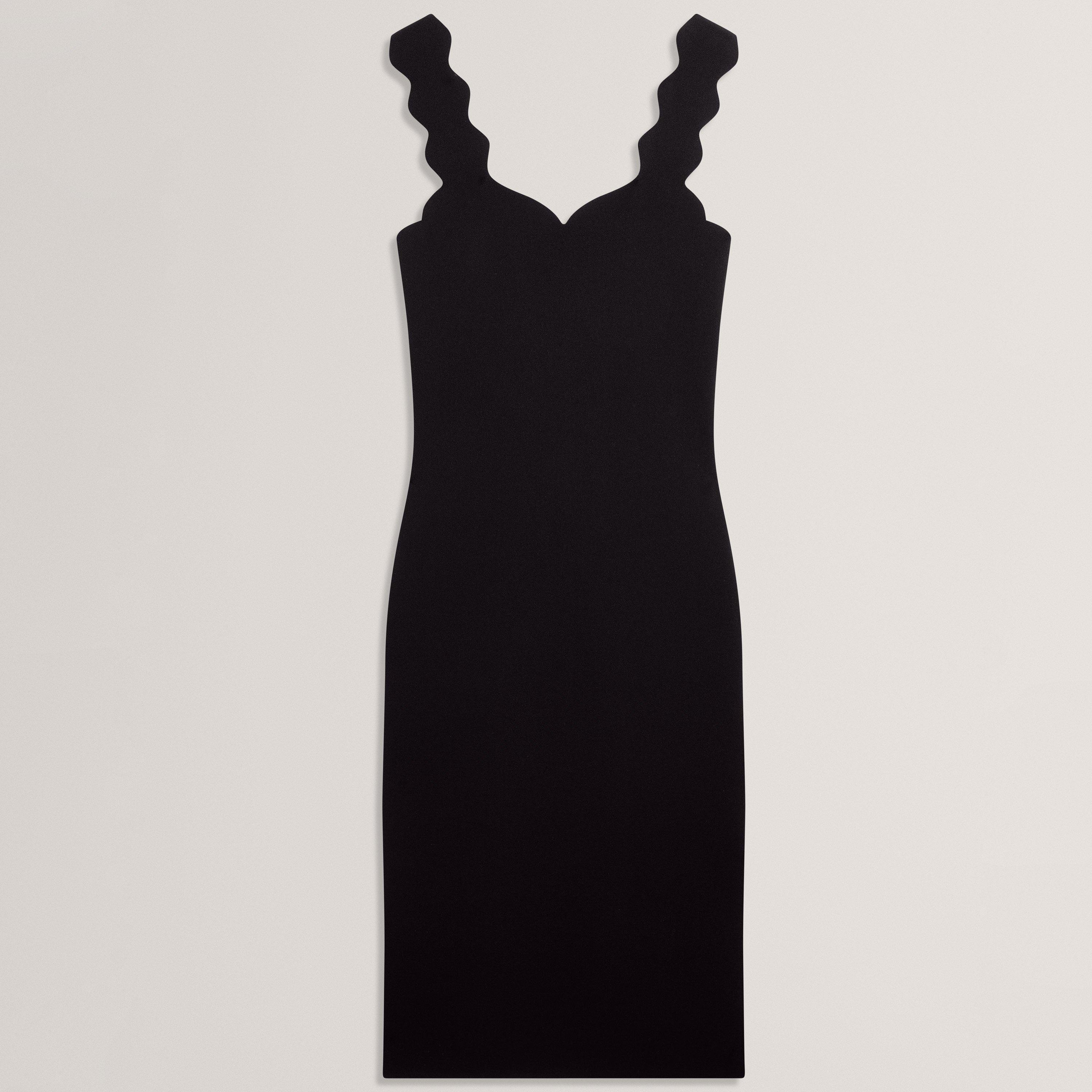 Ted Baker Ted Baker Knit Bodycon Dress - Black - Size 14 (L)