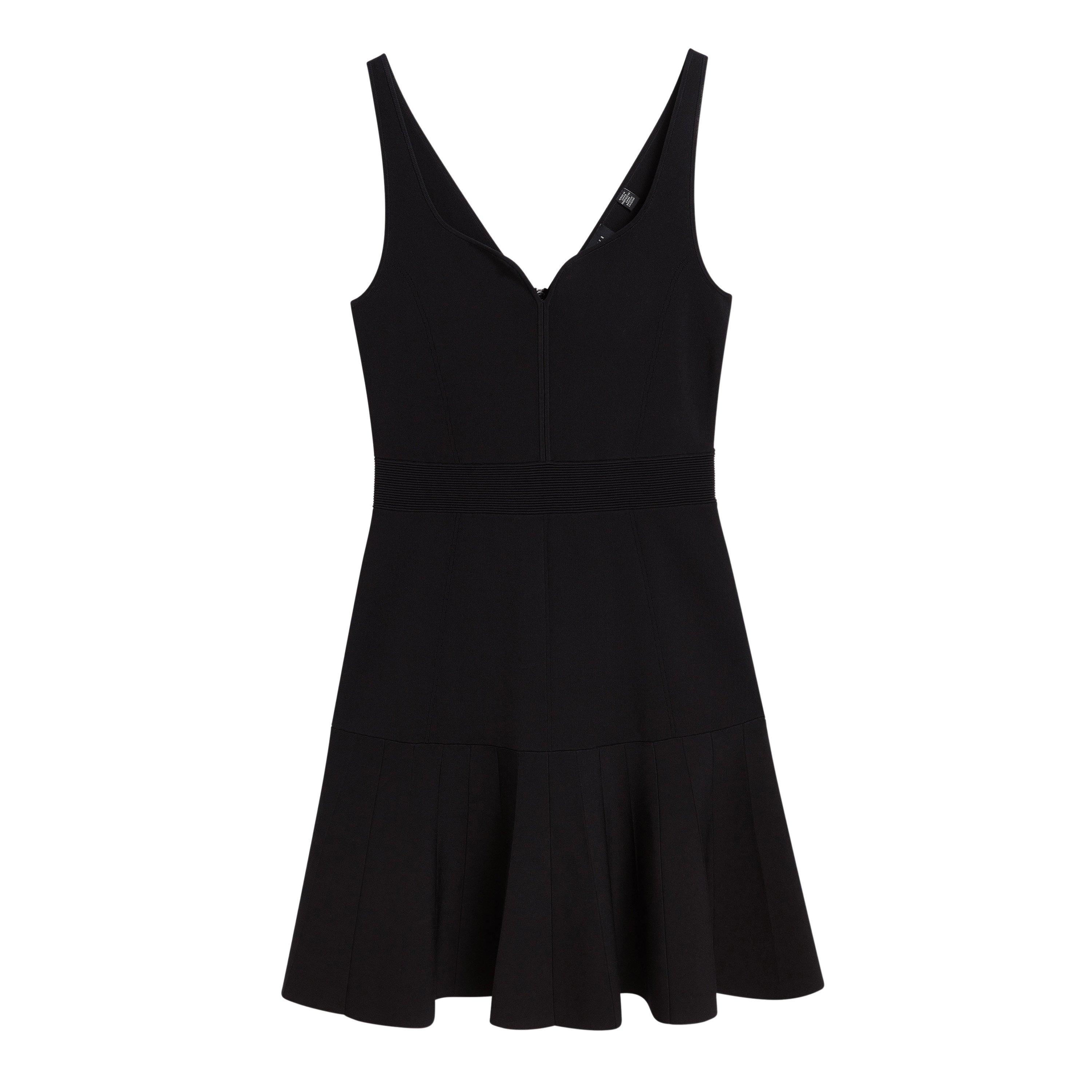 Ted Baker Ted Baker Knitted Skater Dress - Black - Size 14 (L)