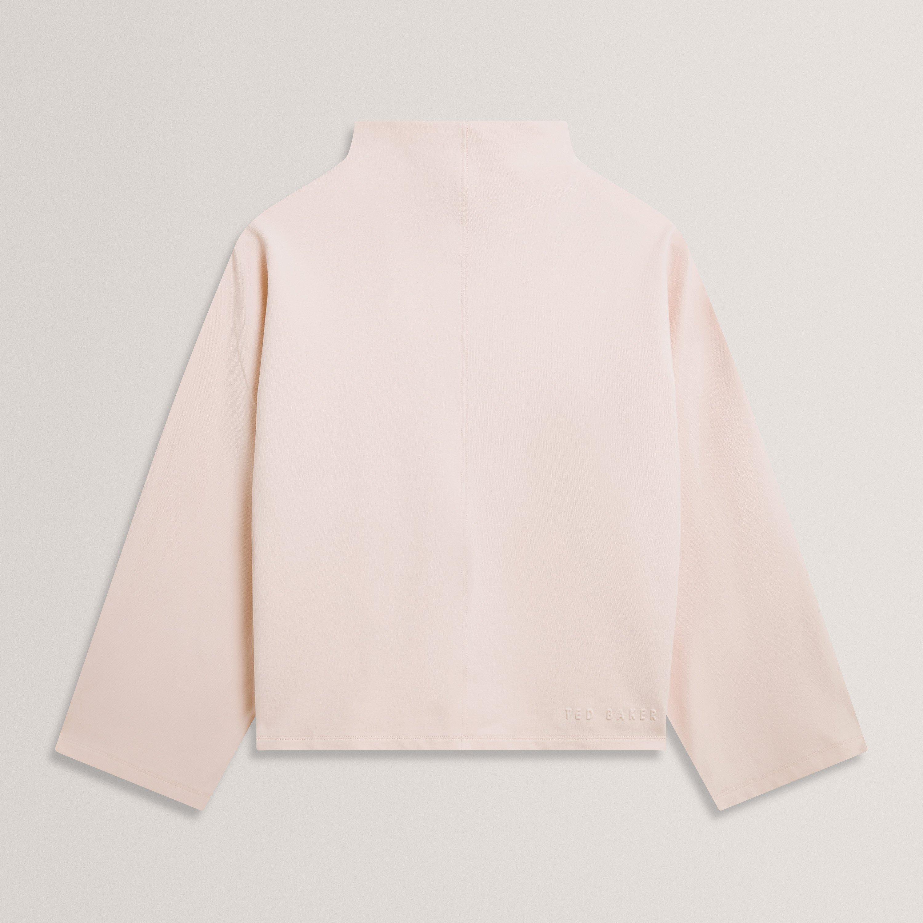 Pink - Ted Baker - Ted Baker Funnel Neck Sweatshirt - 1