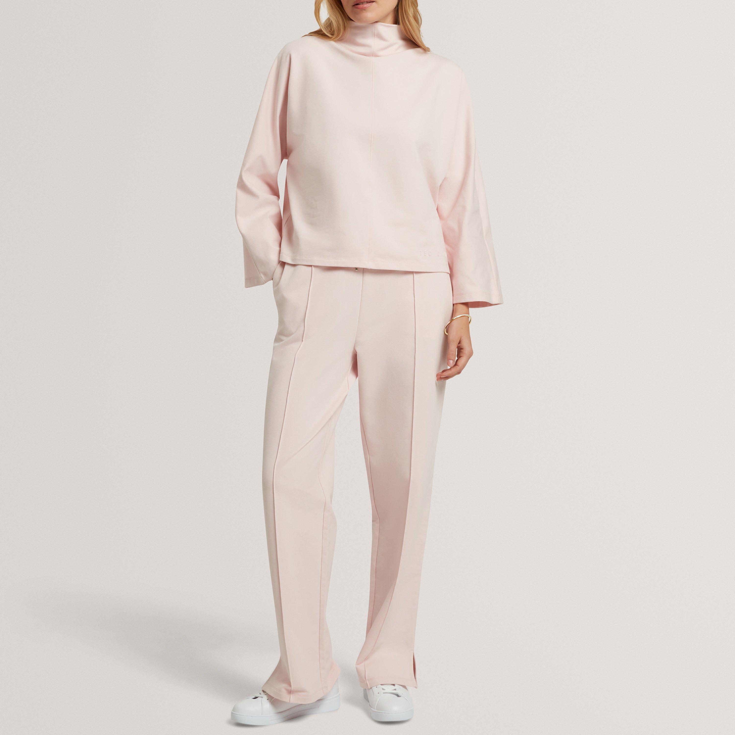 Pink - Ted Baker - Ted Baker Funnel Neck Sweatshirt - 5