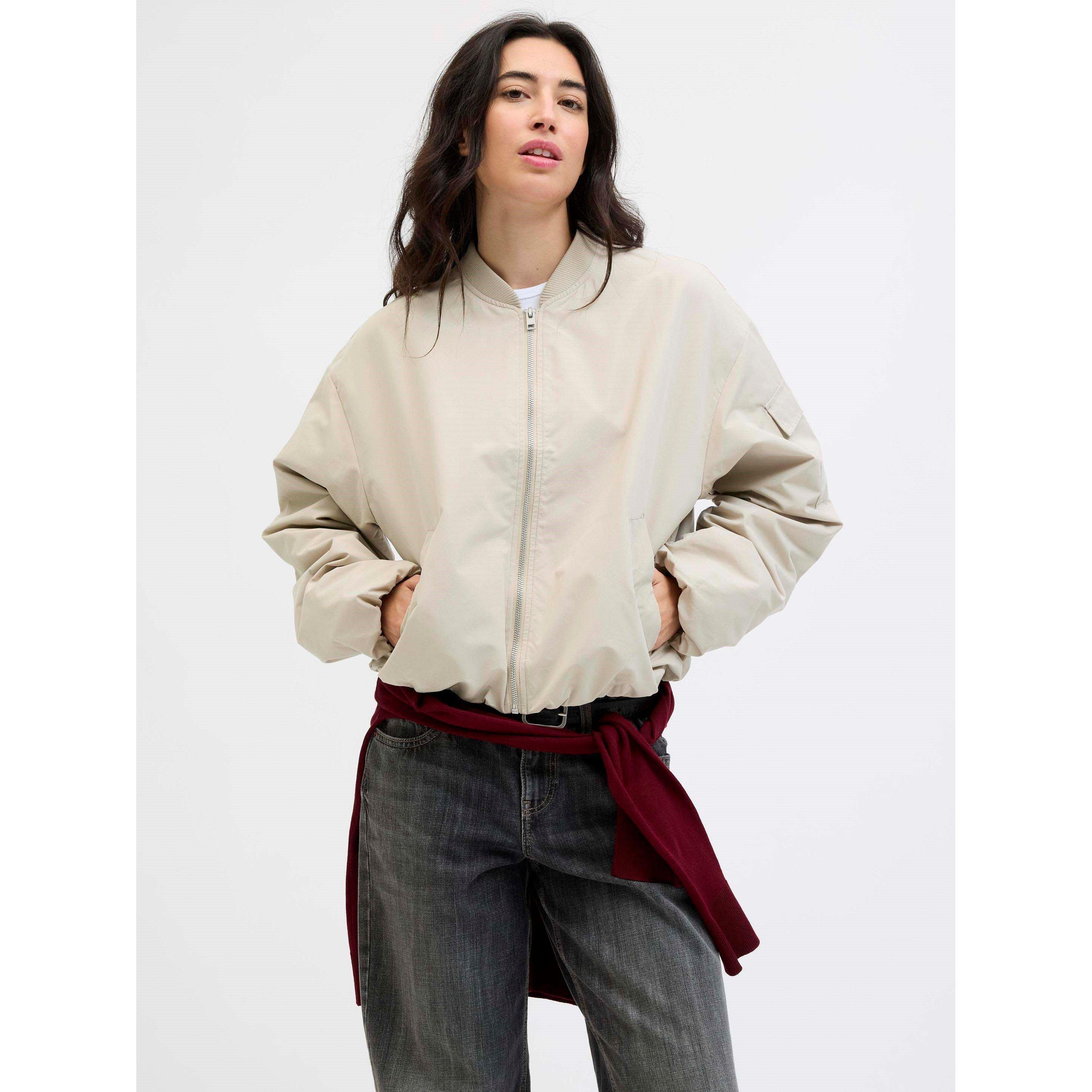 Feather Gray - JJXX - Leila Bomber Jacket Ladies - 3