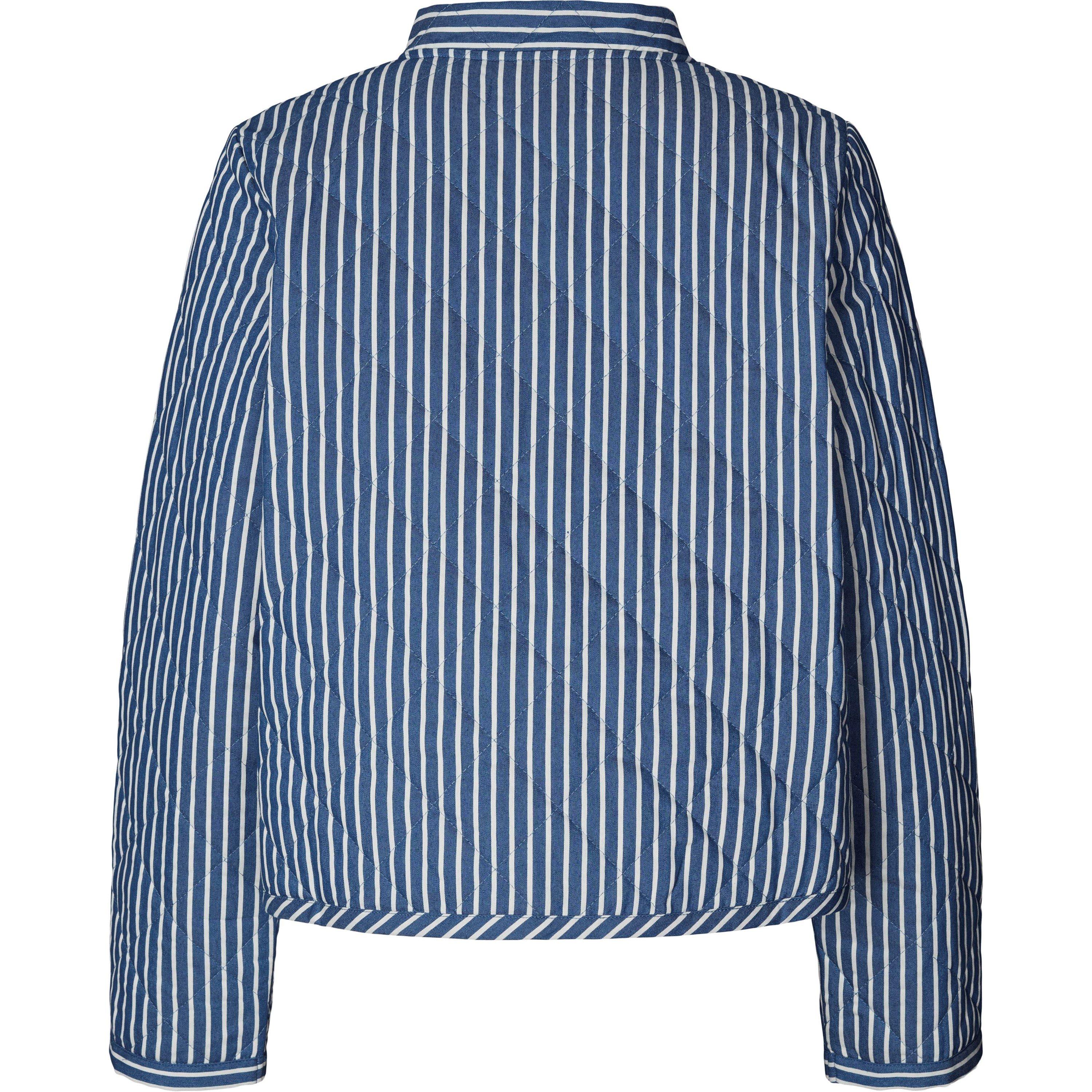 80 Stripe - Lollys Laundry - Women's Emilia Quilted Jacket - 2