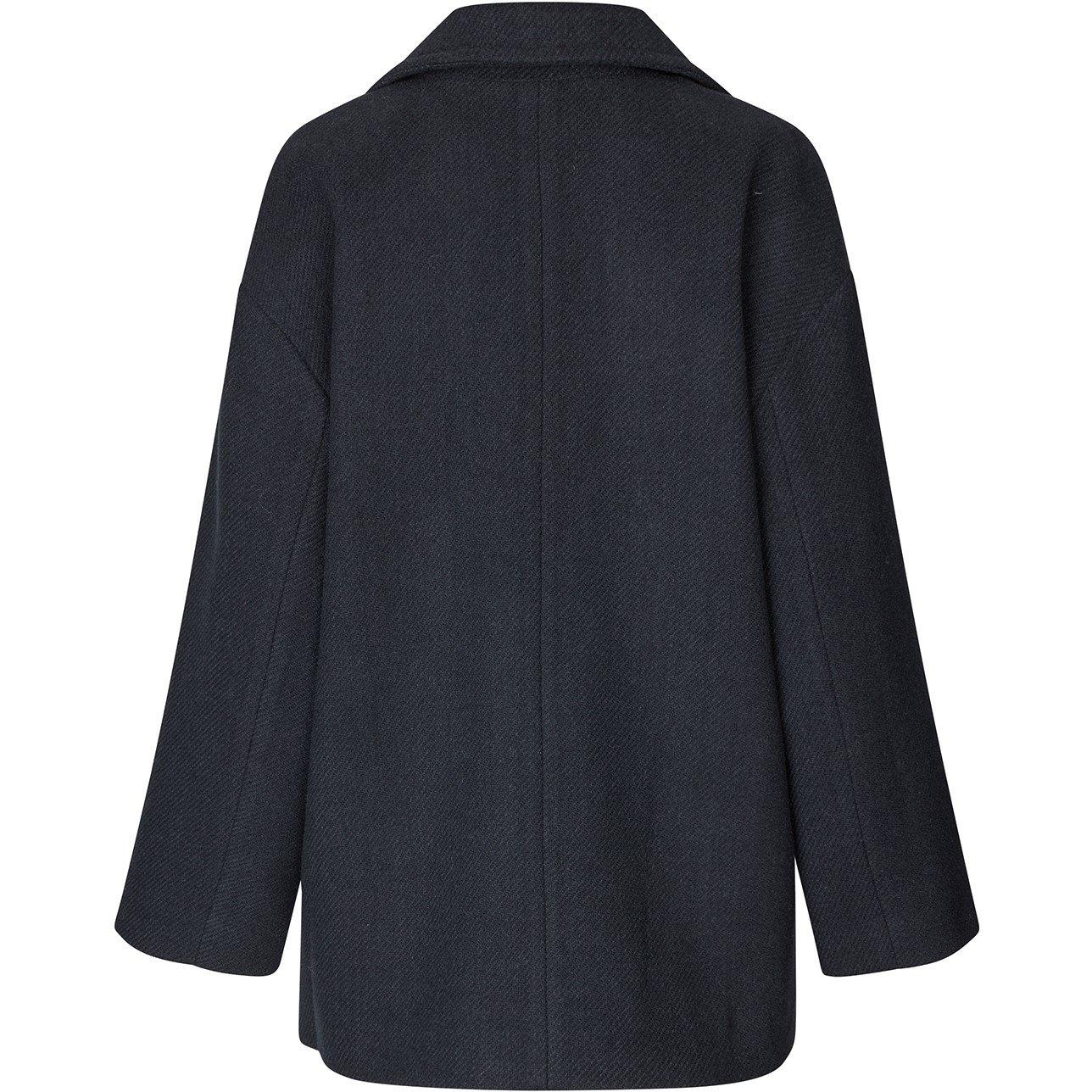 27 Dark Navy - Lollys Laundry - Women's Esther Pea Coat - 2