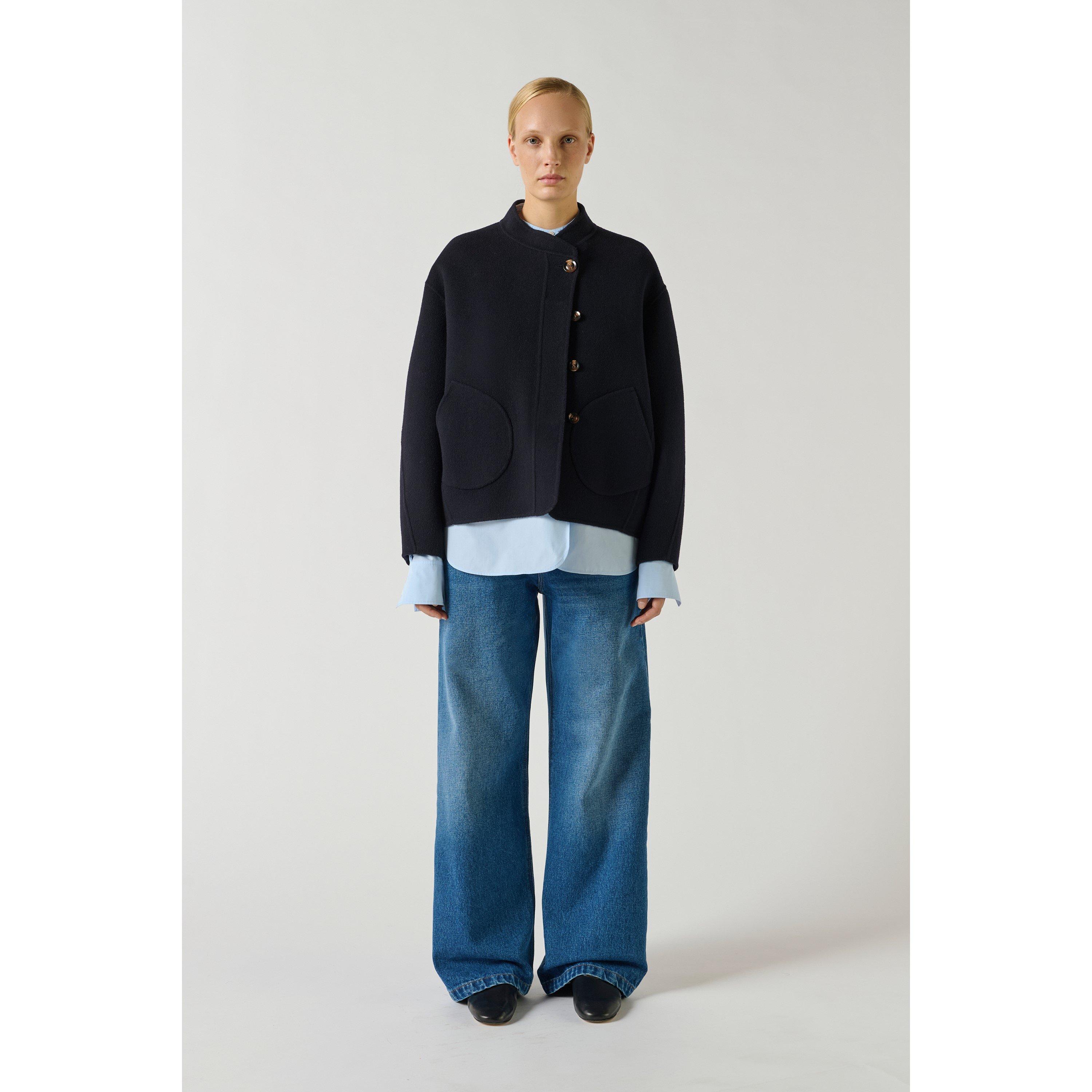 Deep Navy - Soeur - Soeur Windsor Coat Ld61 - 3