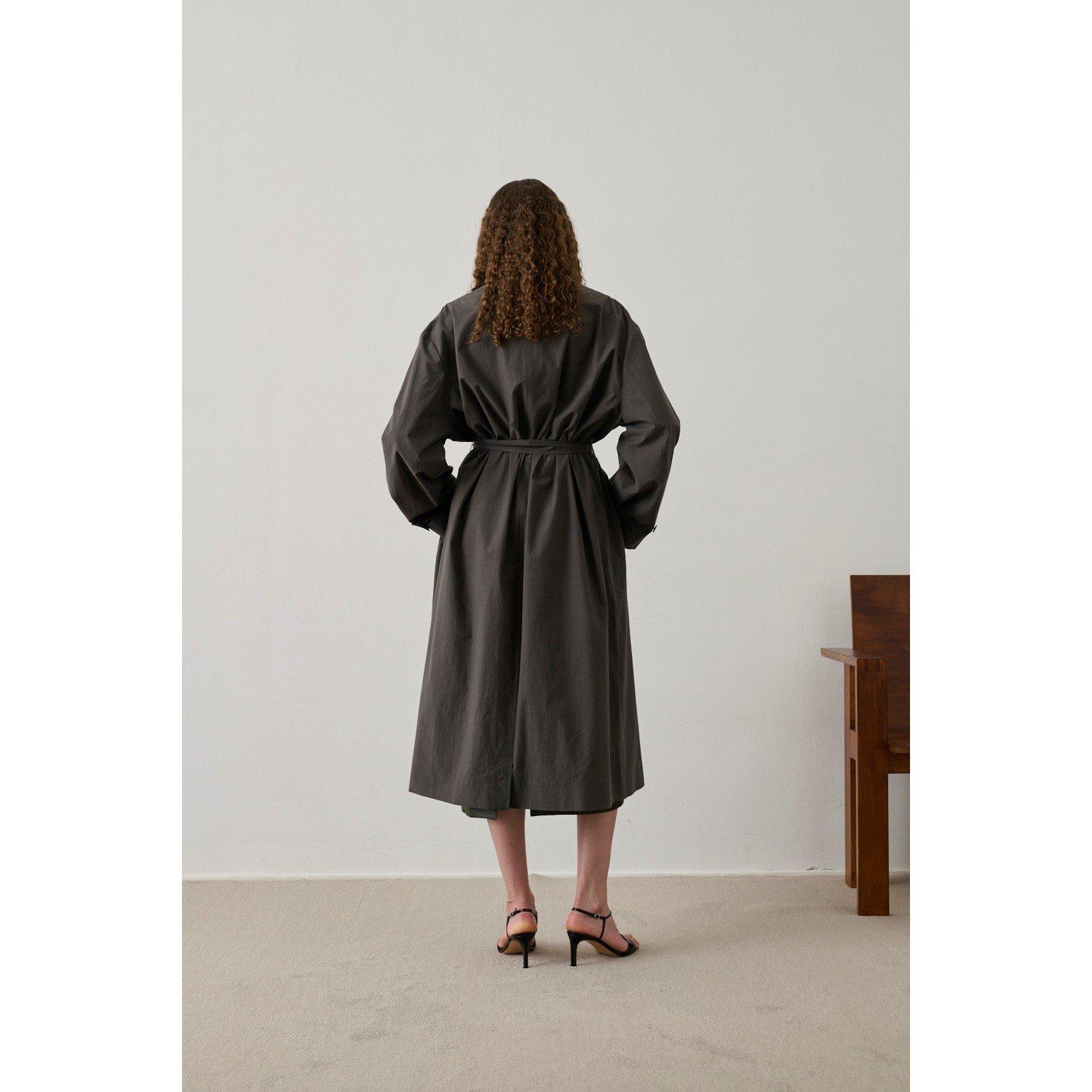 Anthracite - Soeur - Women's Trench Coat - 2