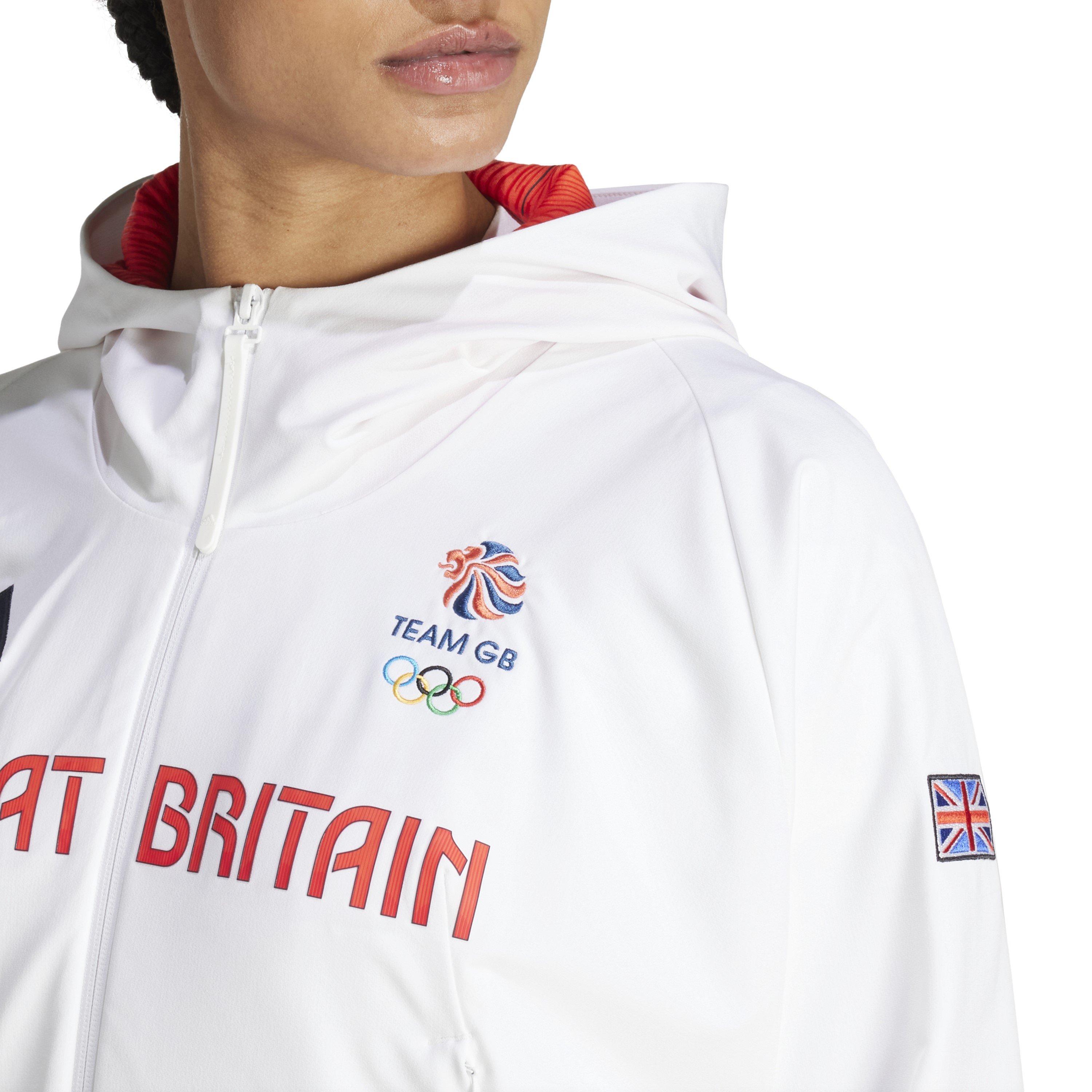 White - adidas - Team Gb Pojkt W Training Jacket Womens - 4