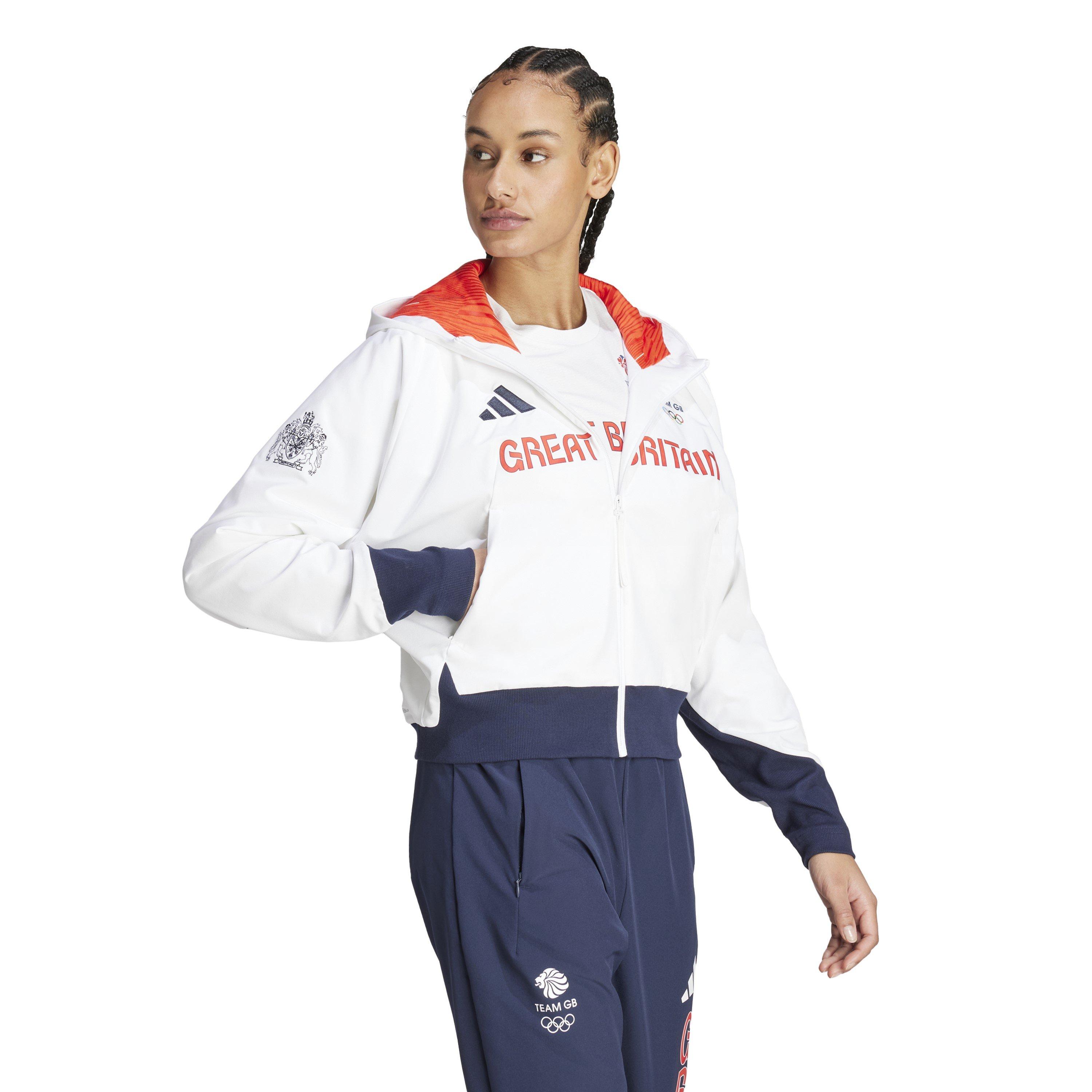 White - adidas - Team Gb Pojkt W Training Jacket Womens - 6