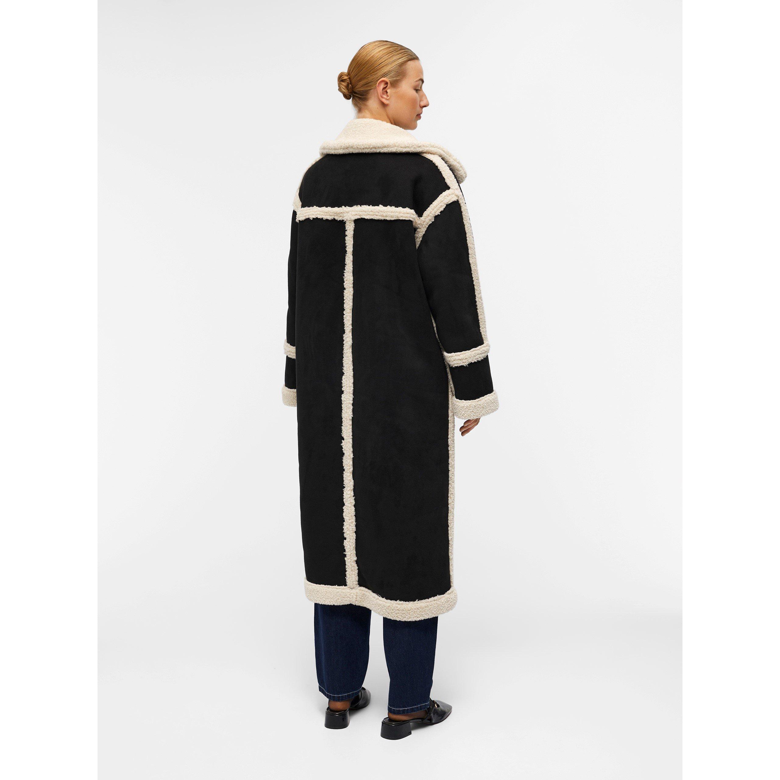 Sort - Object - Women's Khalesi Textured Panel Shearling Jacket - 4