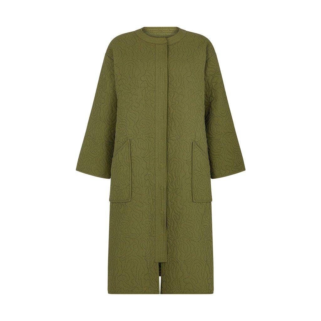 Kaki - Raffya - Raffya Heid Qlt Coat Ld62 - 4