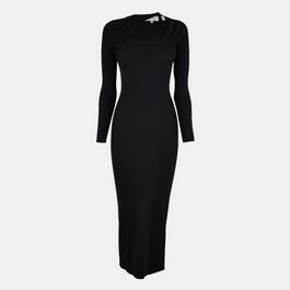 Jack Wills Slash Midi Dress