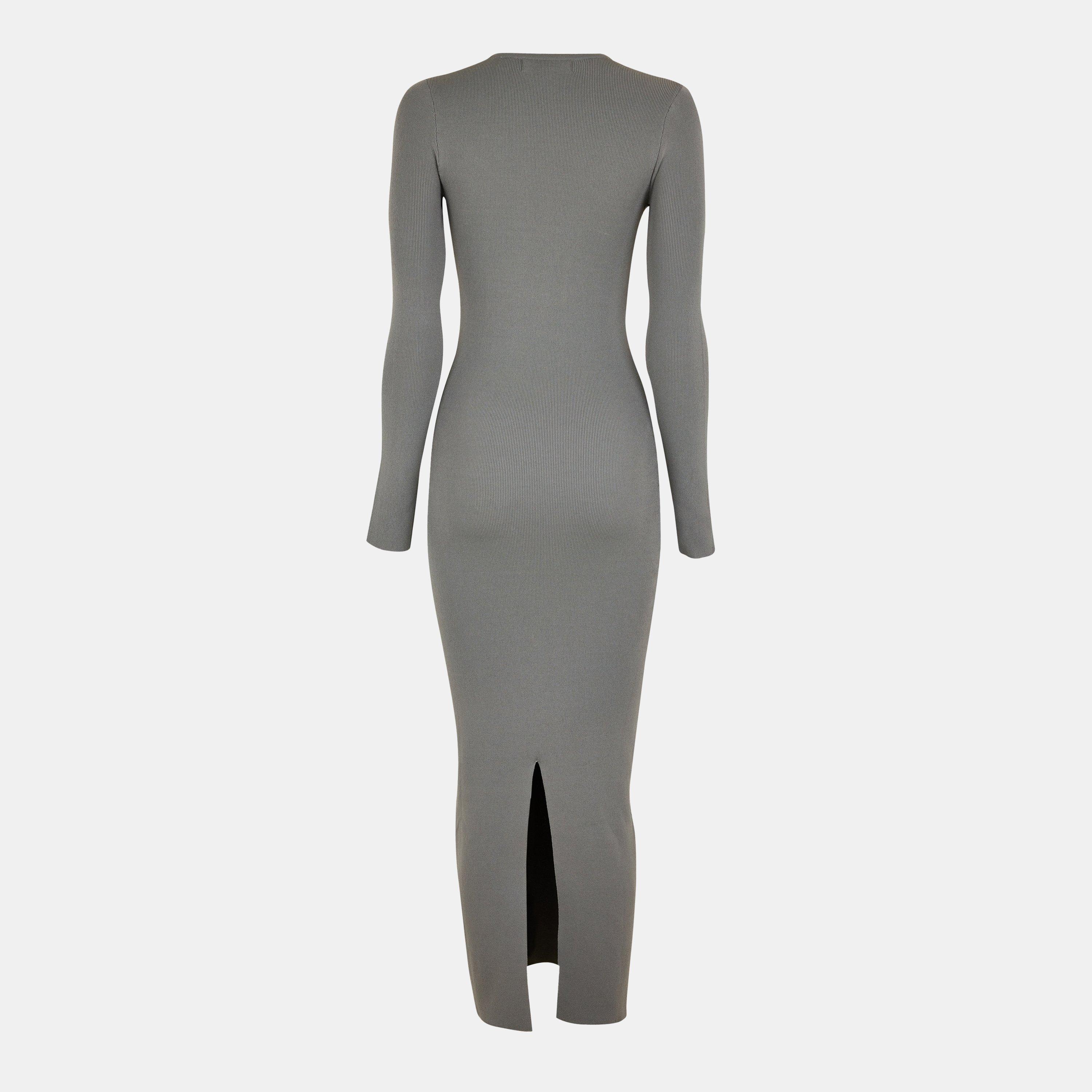 Cáqui - Jack Wills - Slash Midi Dress - 2