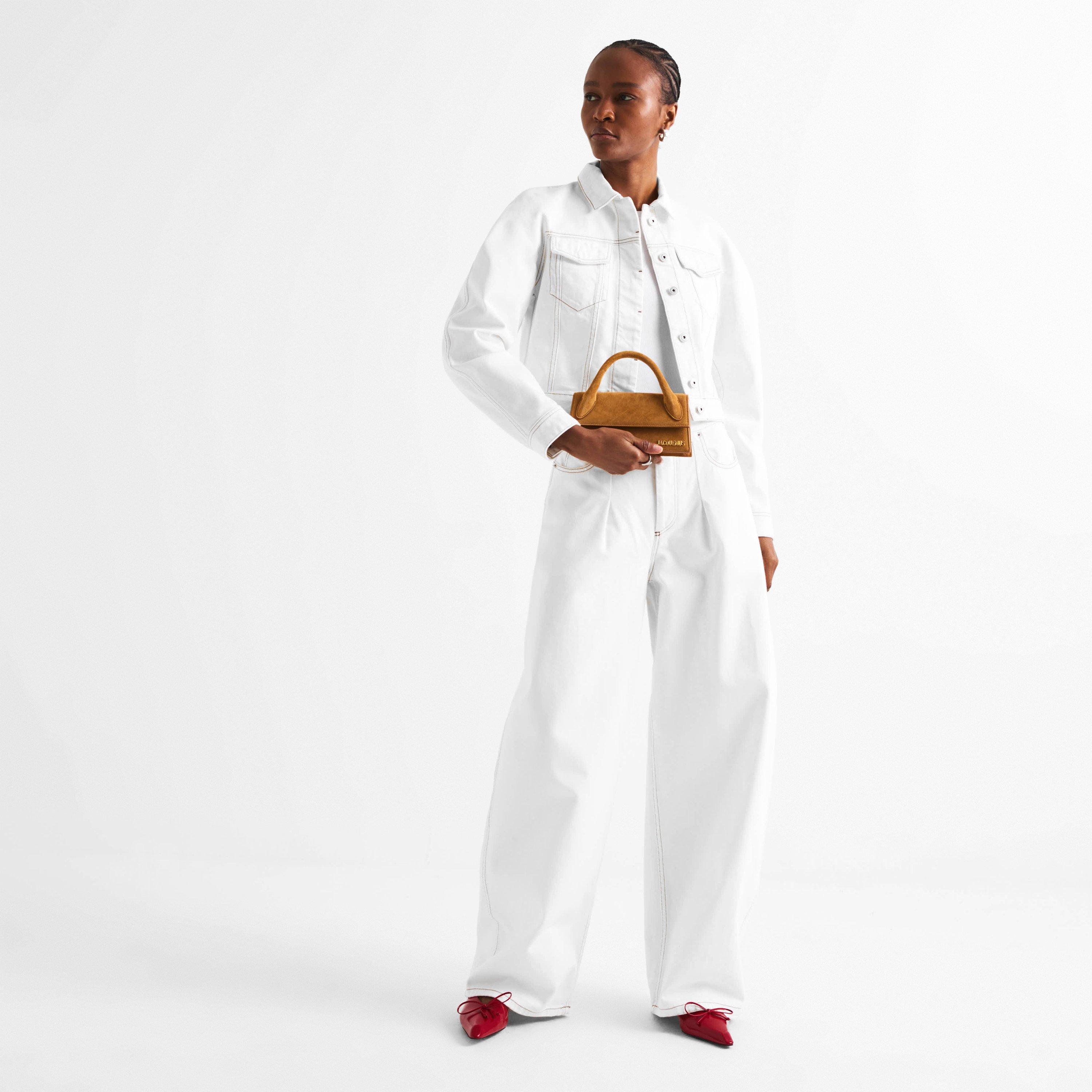 Off-White/Tabac - Jacquemus - Jacq Denim Jacket Ld62 - 6