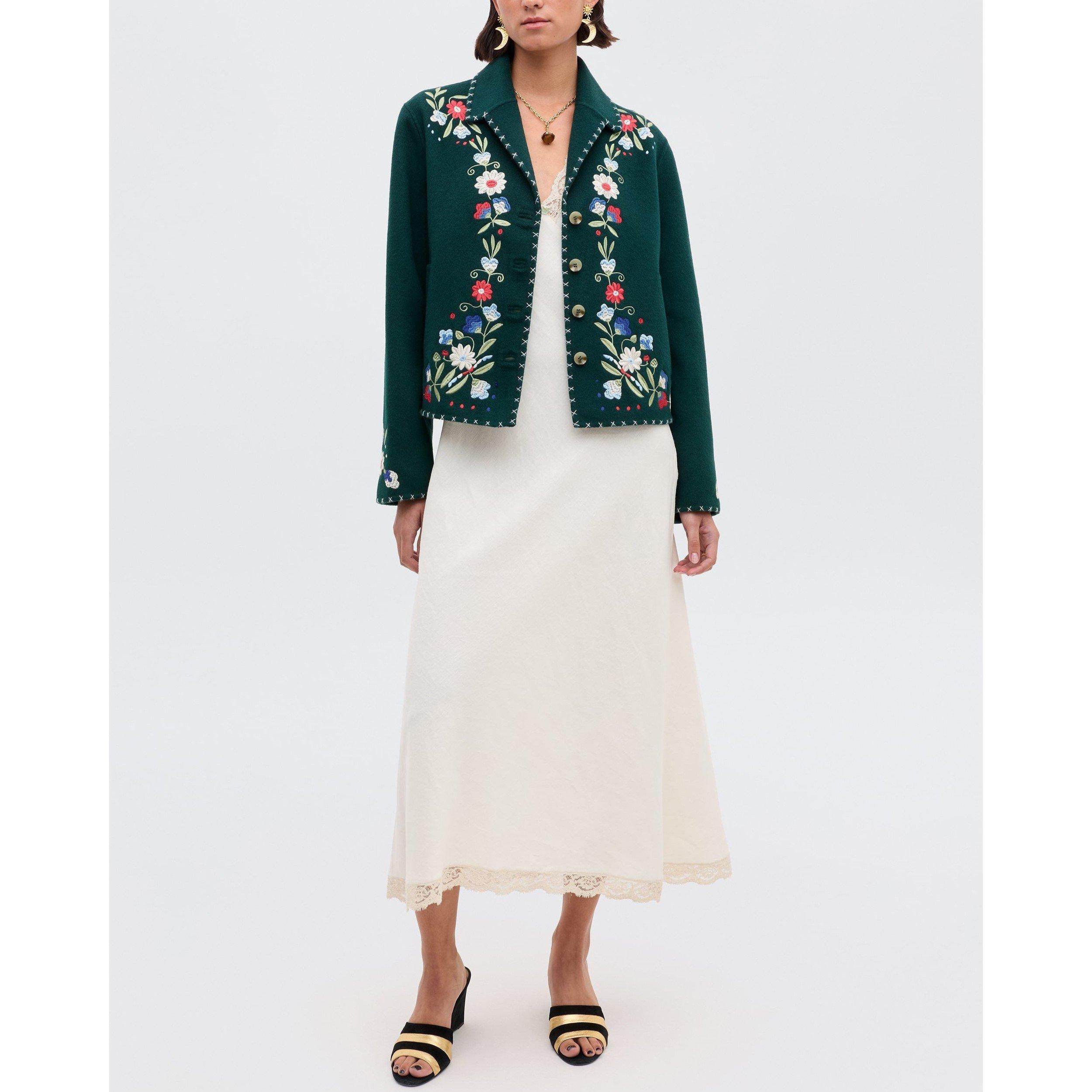 Bliss Green - RIXO - Rixo Jude Jacket Ld61 - 5